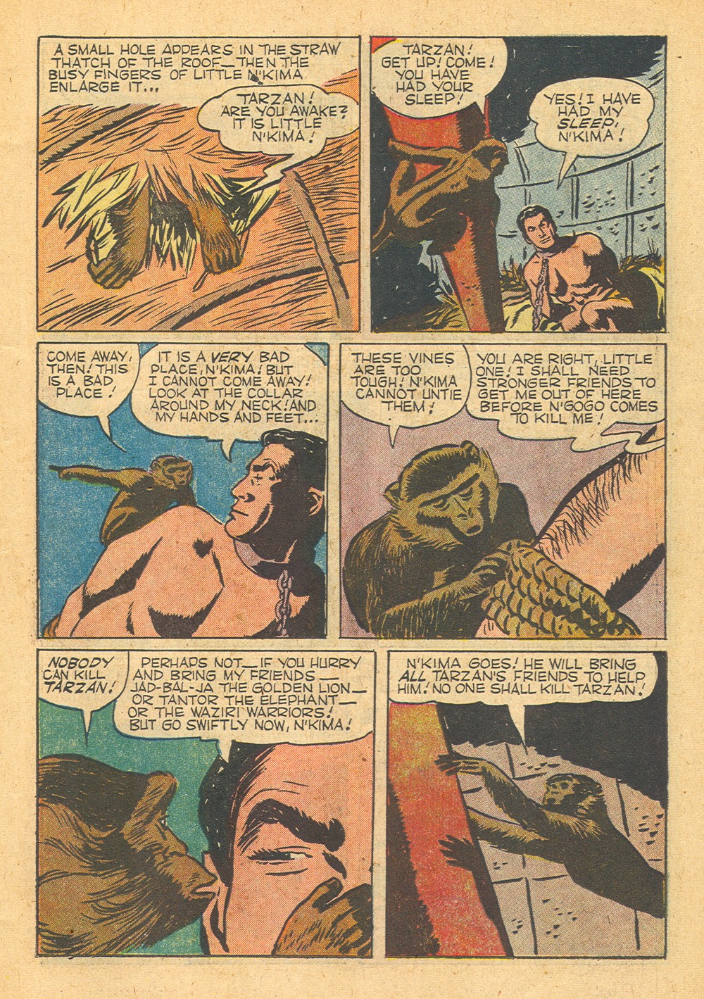 Read online Tarzan (1948) comic -  Issue #113 - 11