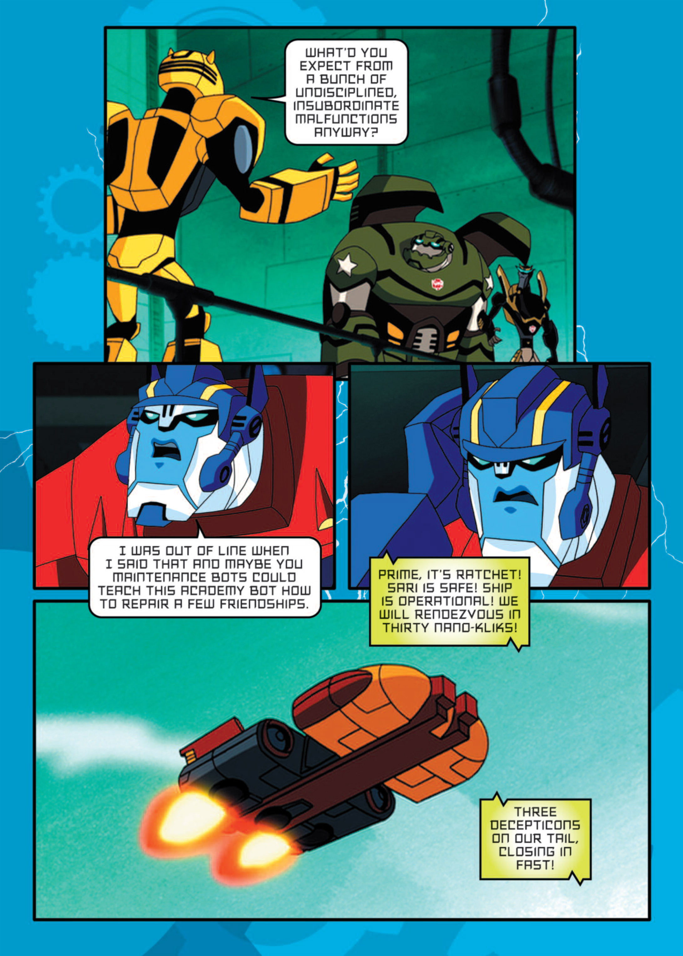 Read online Transformers Animated comic -  Issue #7 - 93