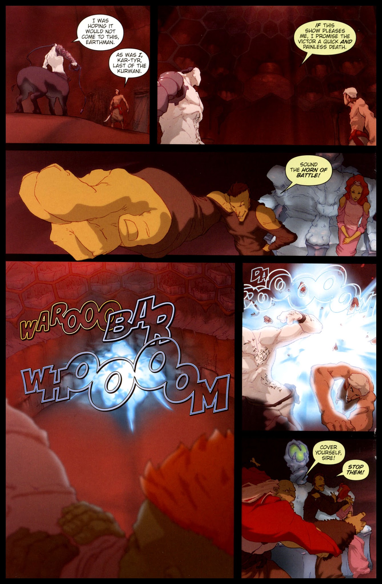 Read online Sinbad: Rogue of Mars comic -  Issue #1 - 26