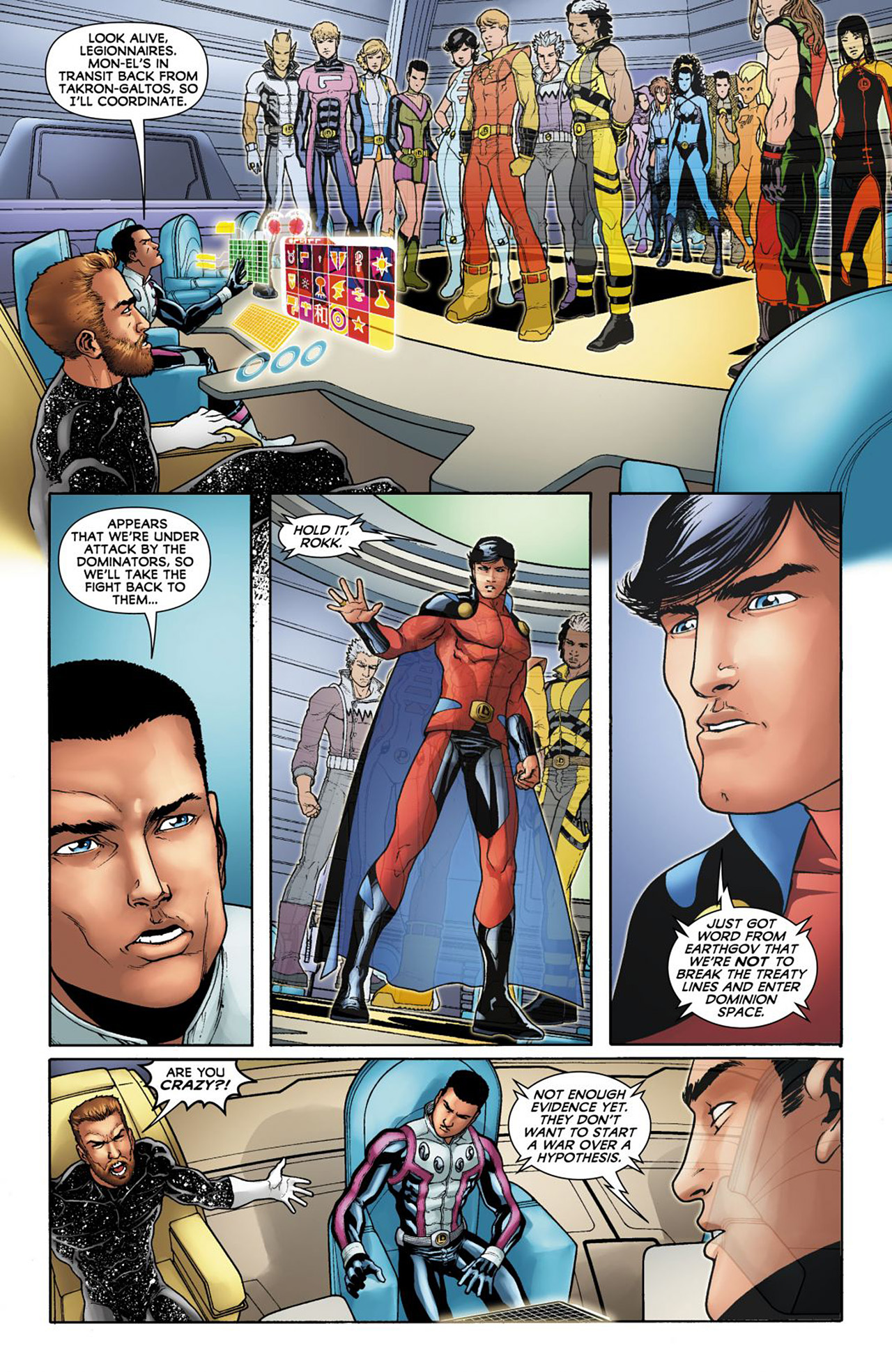 Read online Legion of Super-Heroes (2011) comic -  Issue #9 - 20