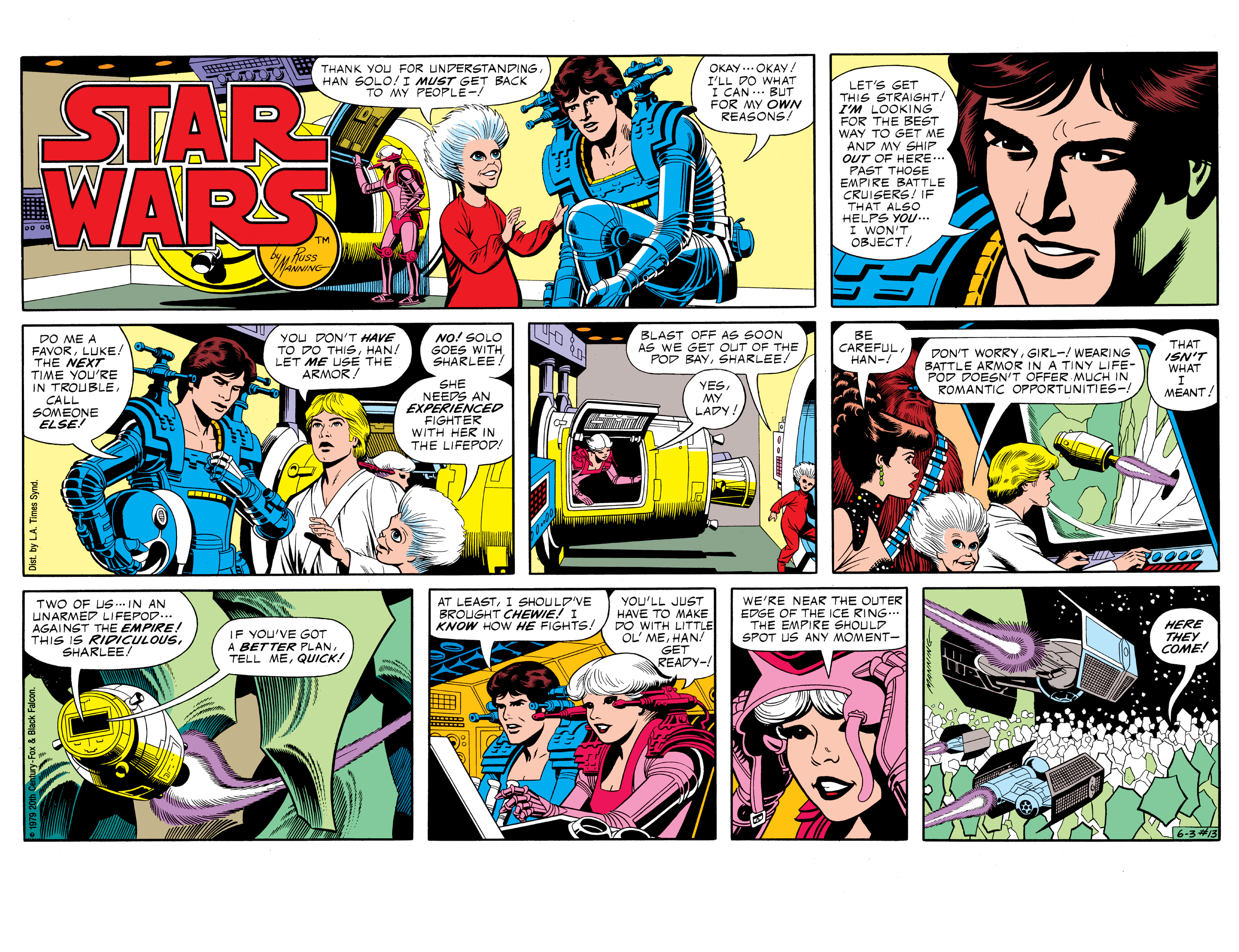 Read online Star Wars Legends: The Newspaper Strips - Epic Collection comic -  Issue # TPB (Part 1) - 20