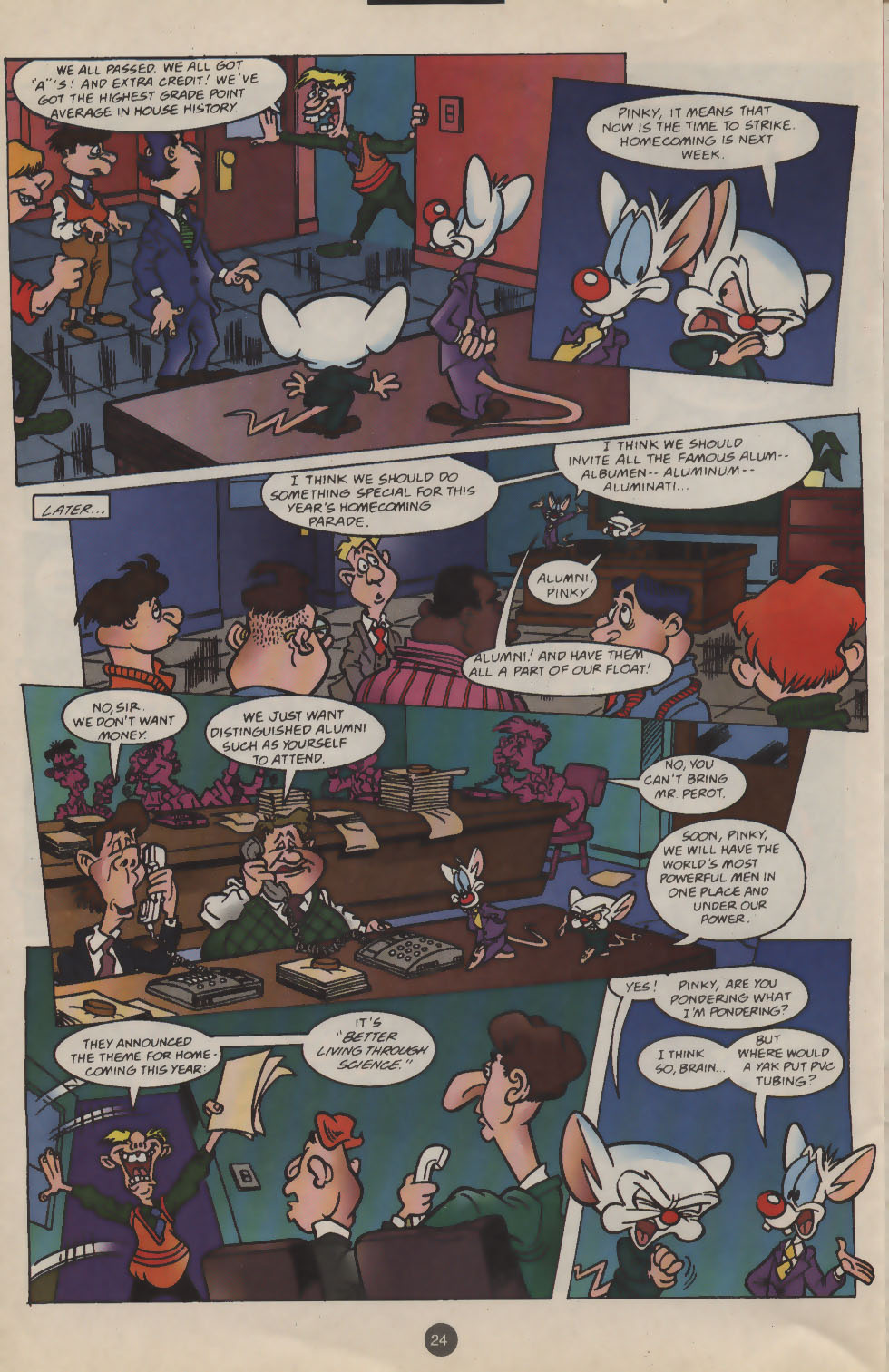 Read online Pinky and The Brain comic -  Issue #9 - 19