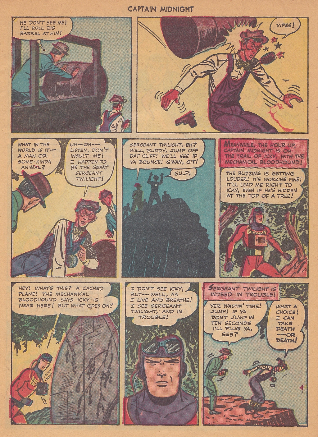 Read online Captain Midnight (1942) comic -  Issue #37 - 19
