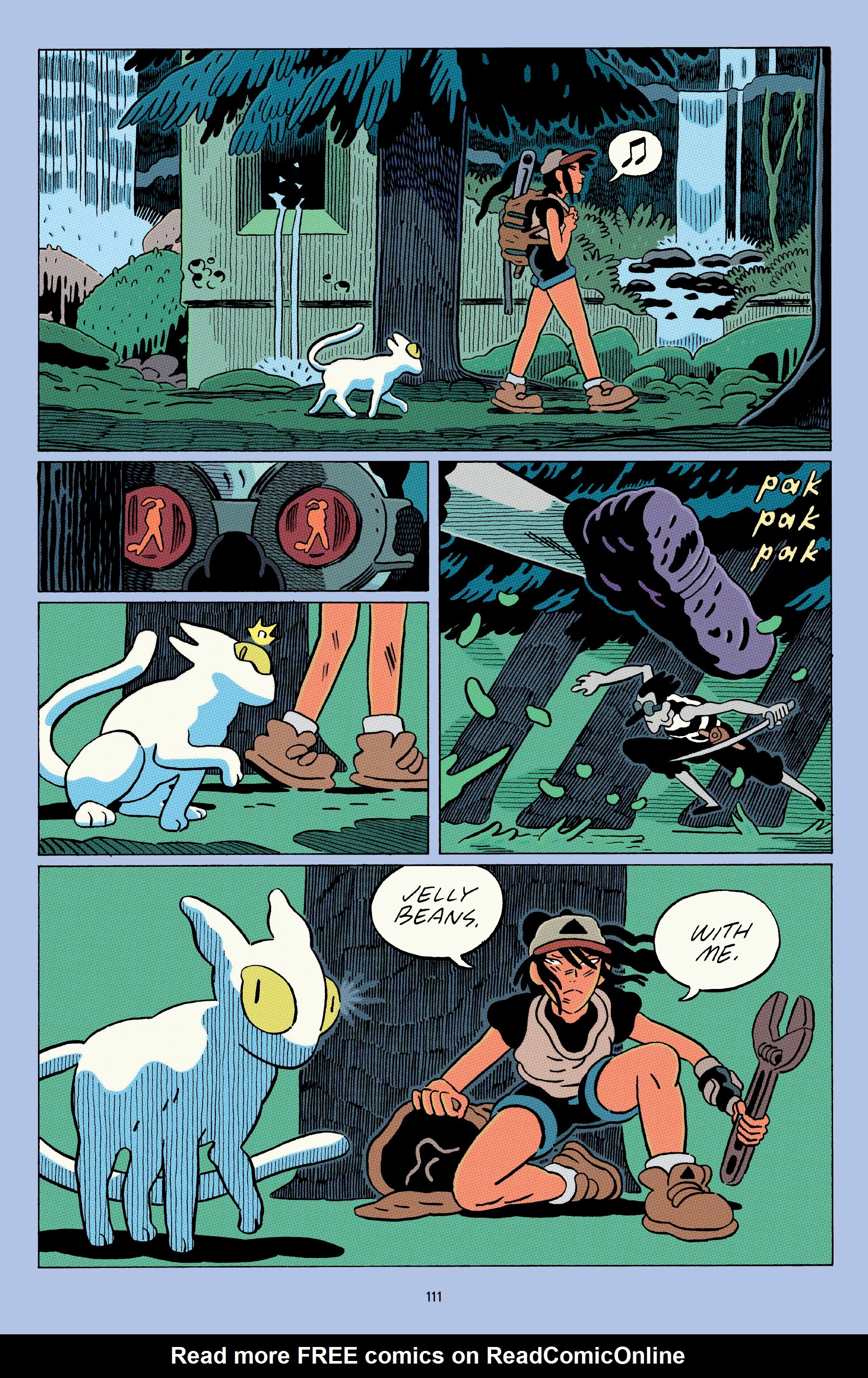 Read online ApocalyptiGirl: An Aria for the End Times (2020) comic -  Issue # TPB - 112