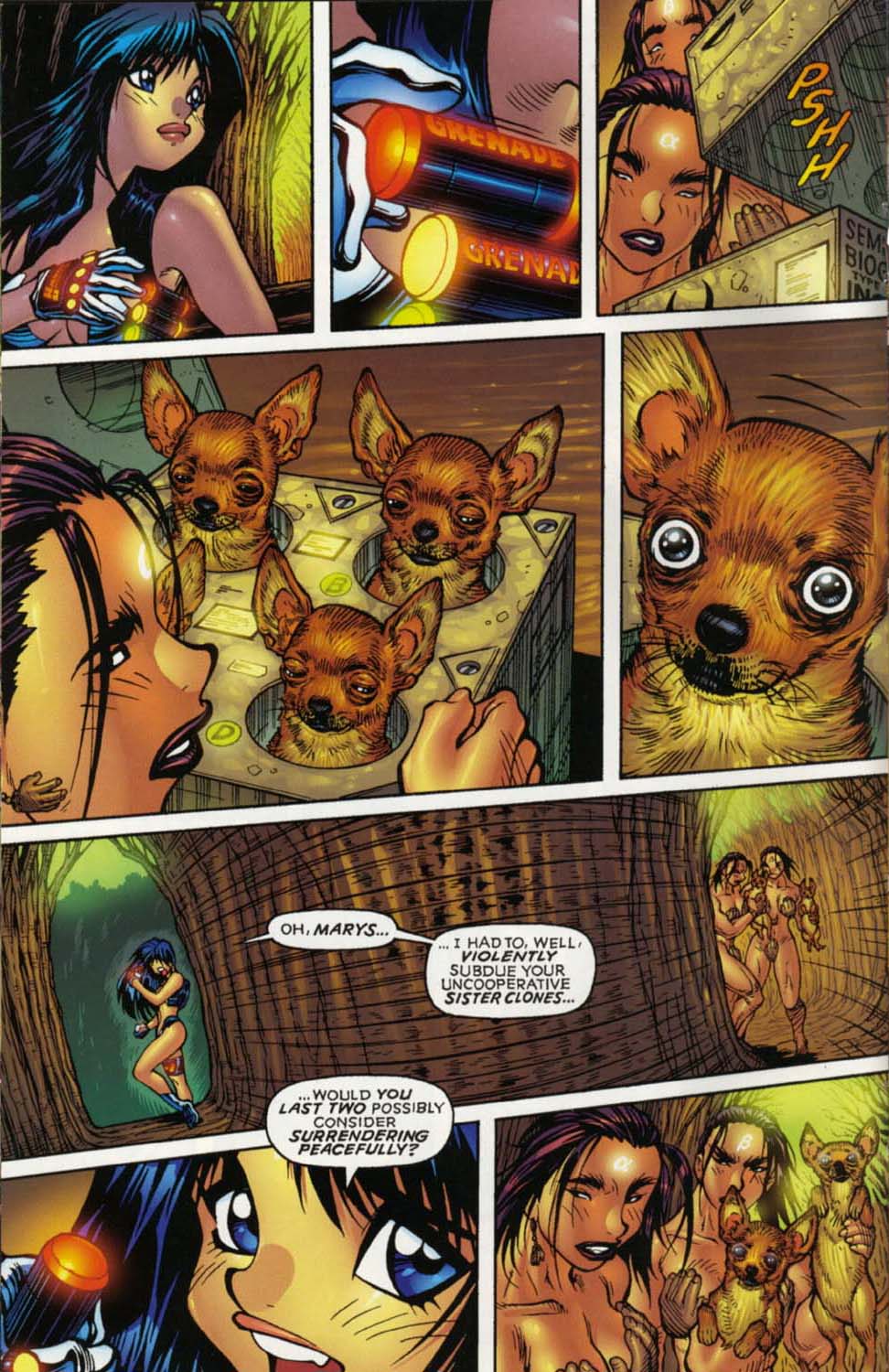 Read online Dirty Pair: Run From the Future comic -  Issue #3 - 18