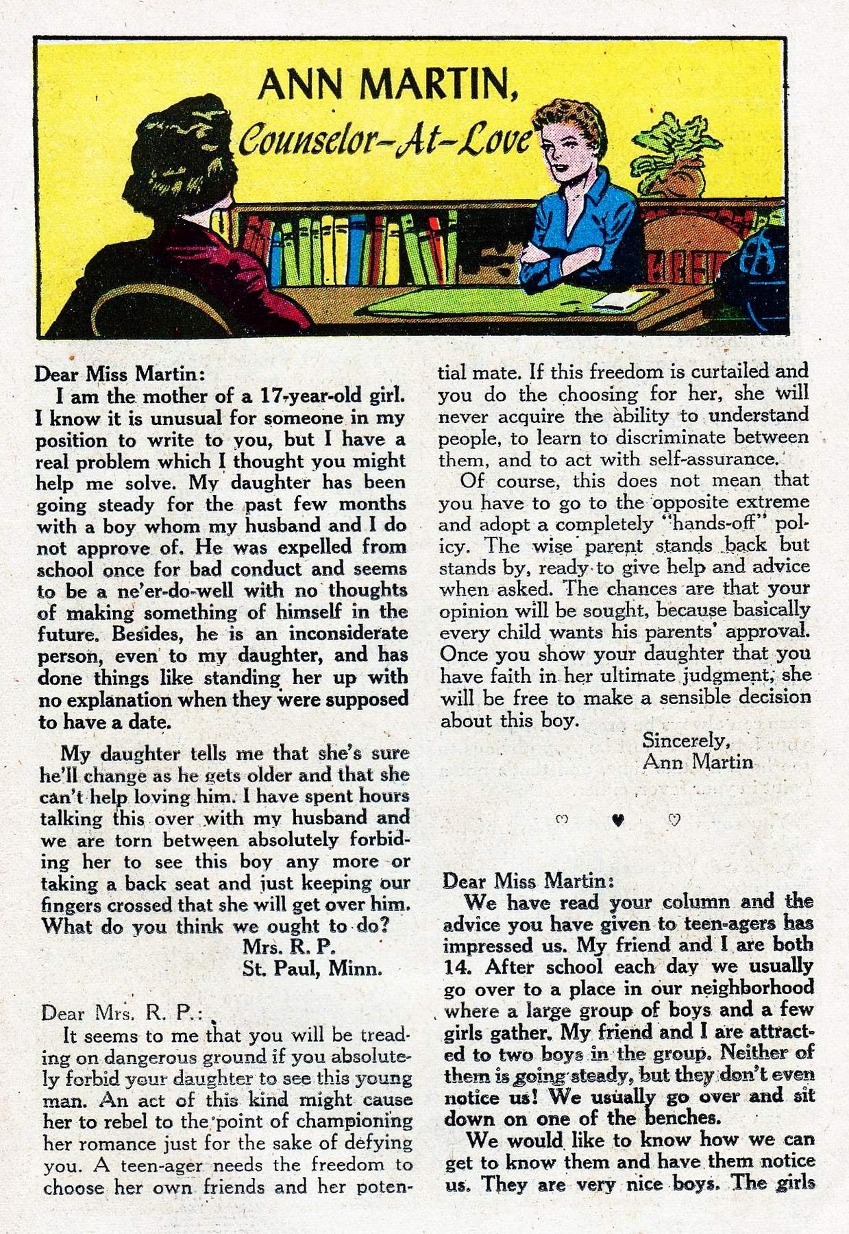 Read online Secret Hearts comic -  Issue #49 - 25