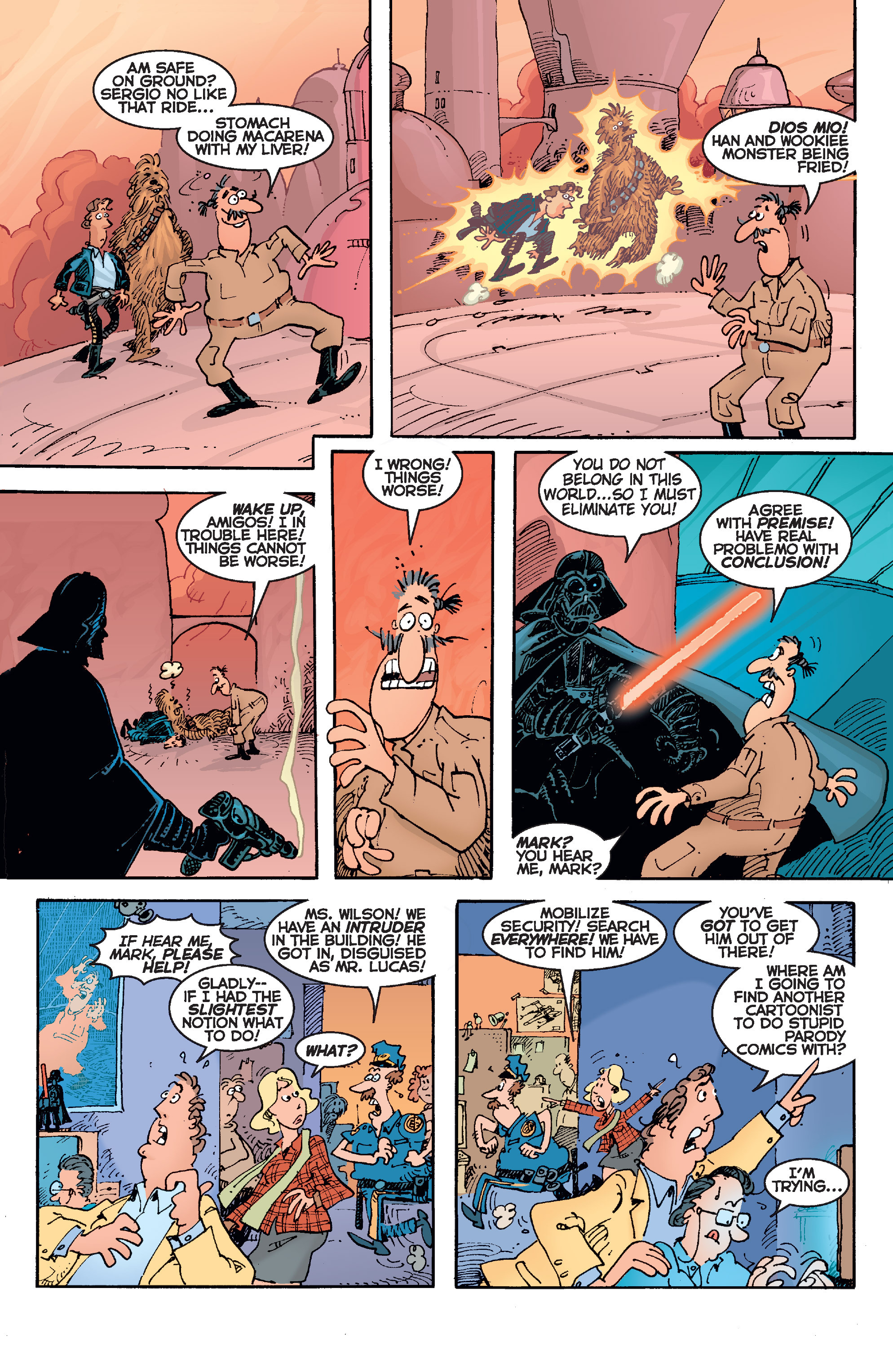 Read online Sergio Aragonés Stomps Star Wars comic -  Issue # Full - 18