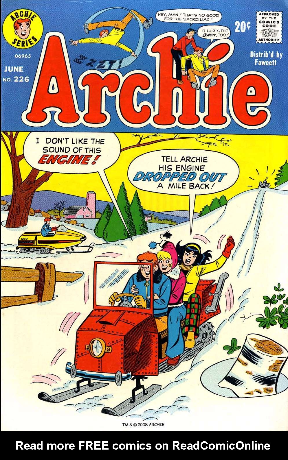 Read online Archie (1960) comic -  Issue #226 - 1