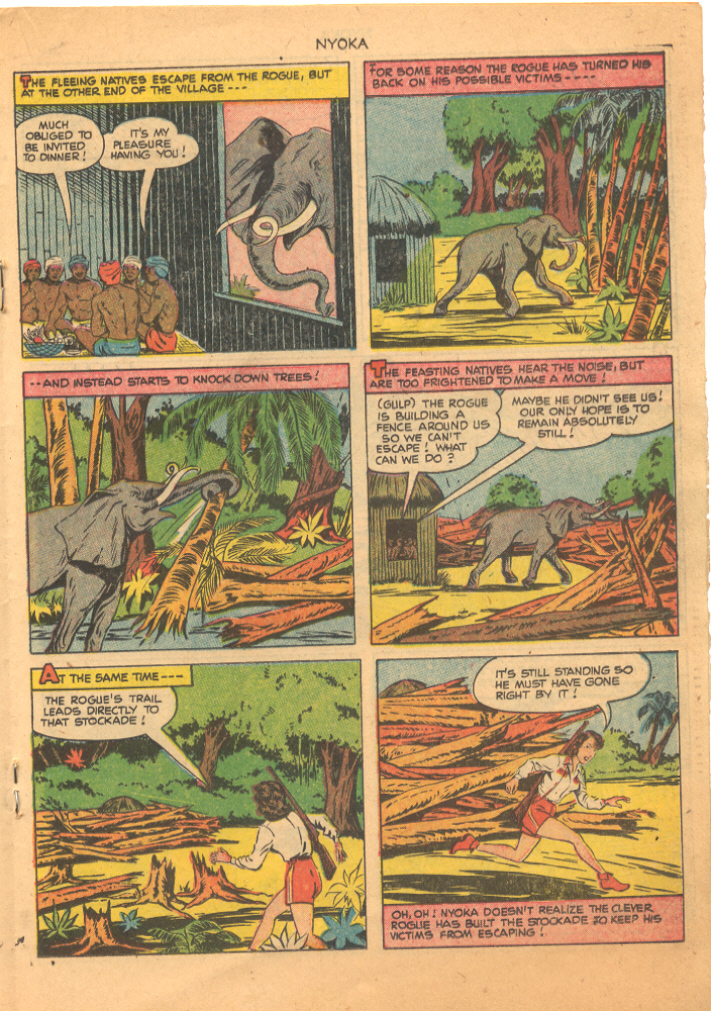 Read online Nyoka the Jungle Girl (1945) comic -  Issue #60 - 19