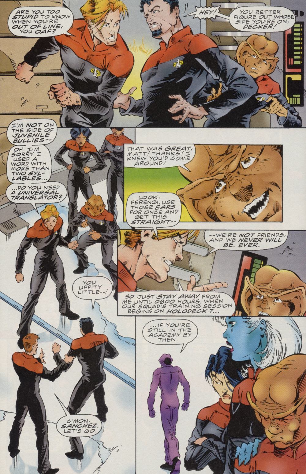 Read online Star Trek: Starfleet Academy (1996) comic -  Issue #1 - 13