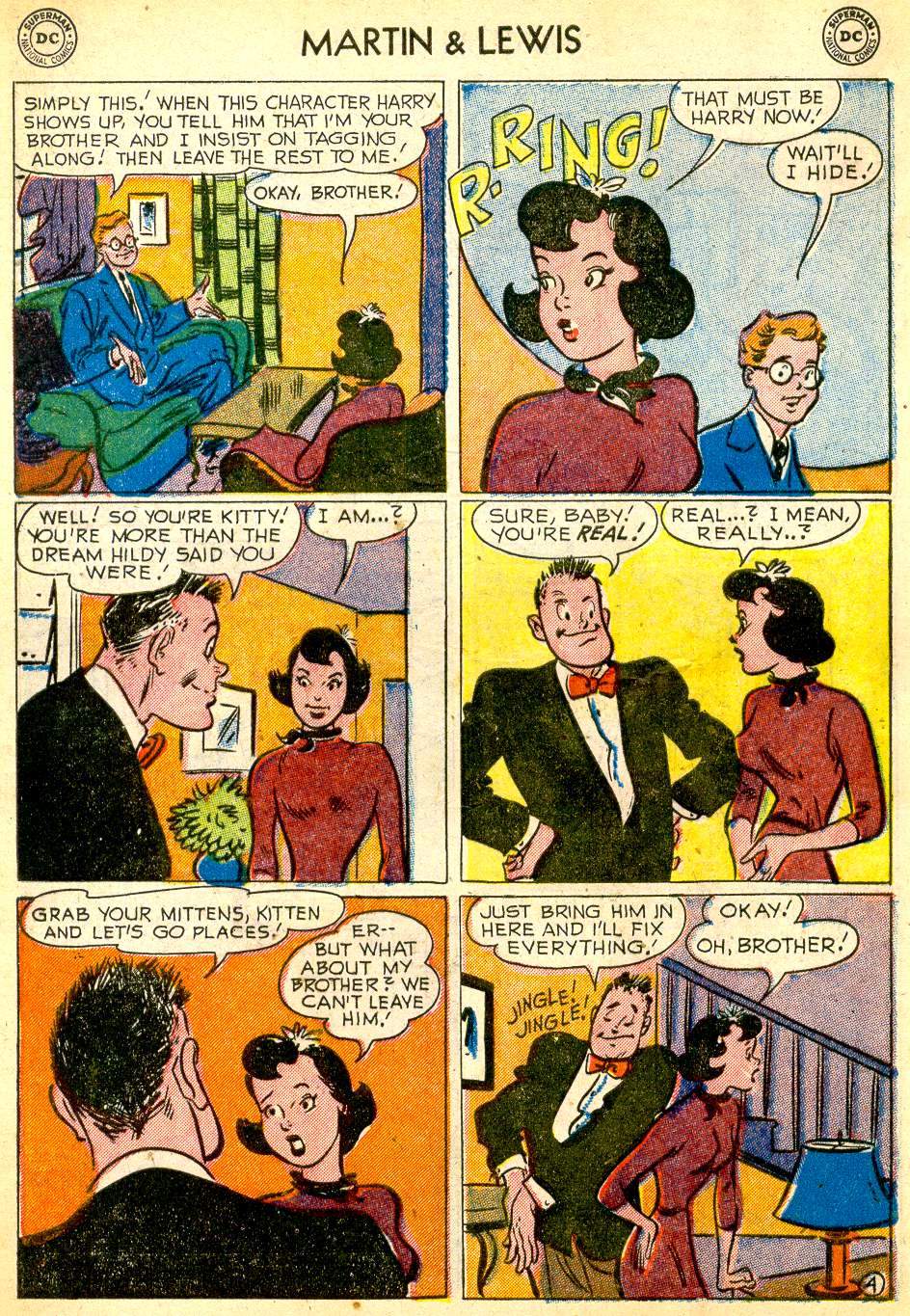 Read online The Adventures of Dean Martin and Jerry Lewis comic -  Issue #3 - 38
