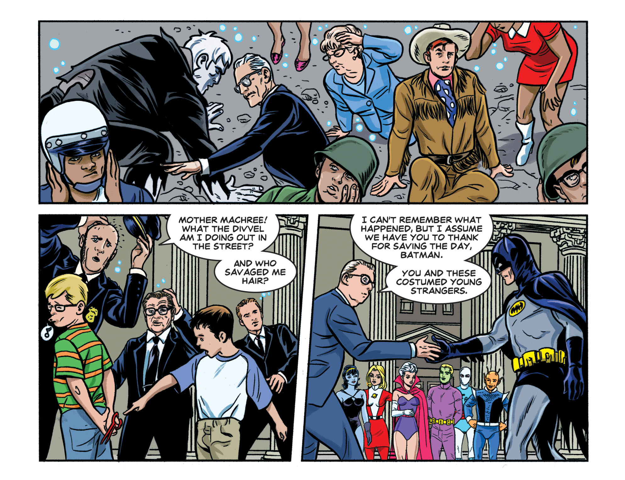 Read online Batman '66 Meets the Legion of Super-Heroes comic -  Issue #2 - 20