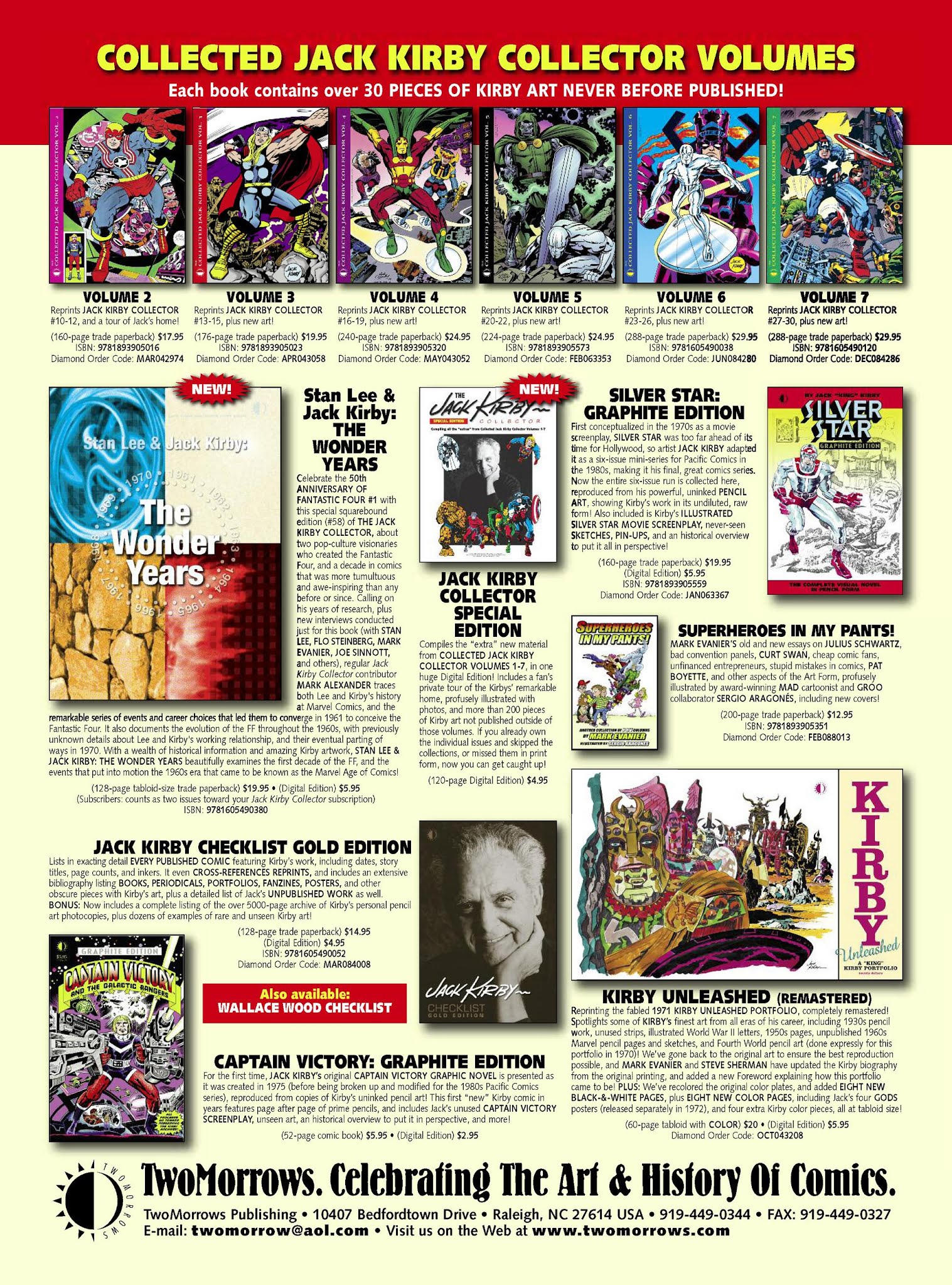 Read online The Jack Kirby Collector comic -  Issue #56 - 2