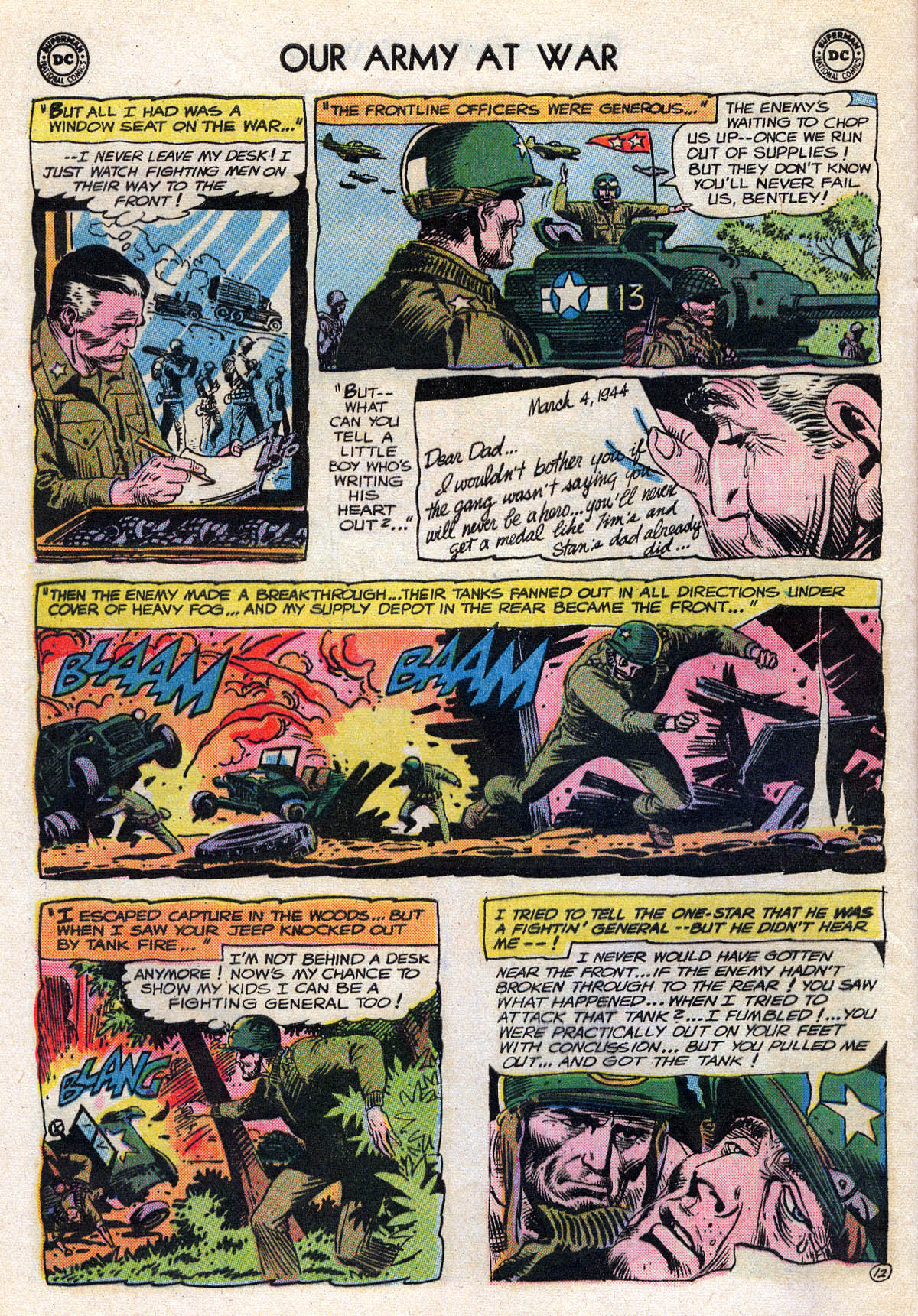 Read online Our Army at War (1952) comic -  Issue #147 - 16
