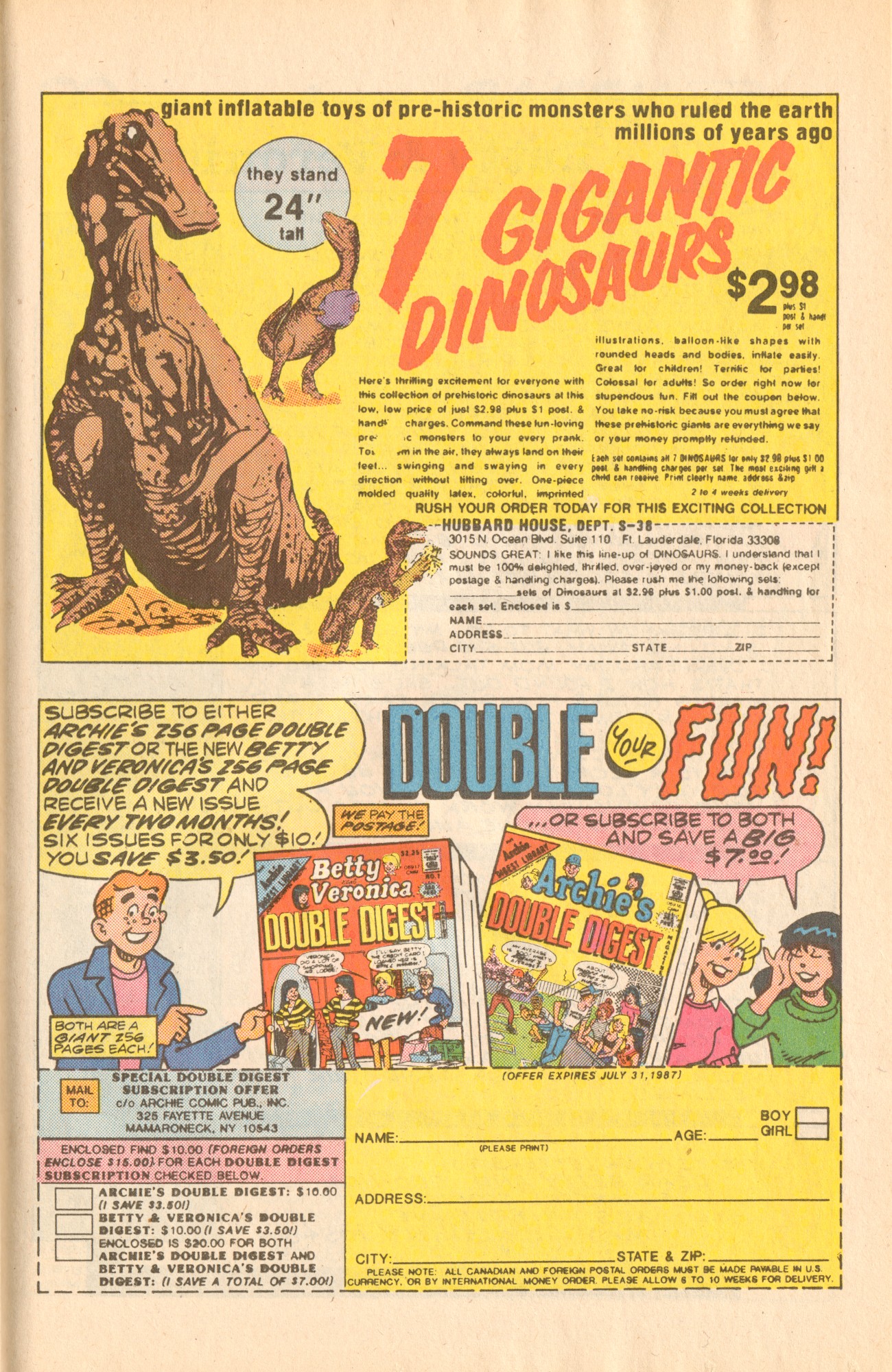 Read online Betty and Veronica (1987) comic -  Issue #1 - 25
