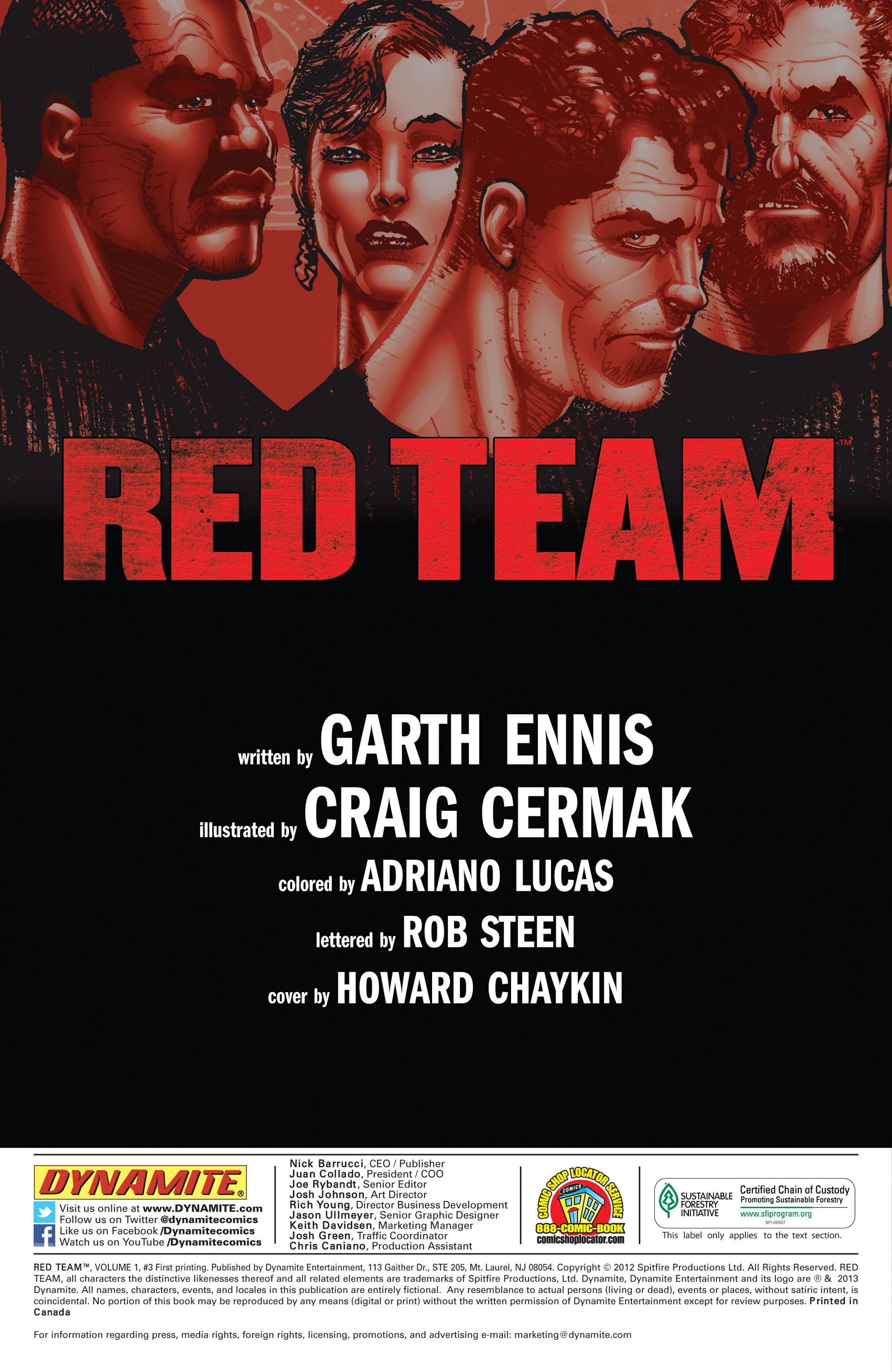 Read online Red Team comic -  Issue #3 - 2