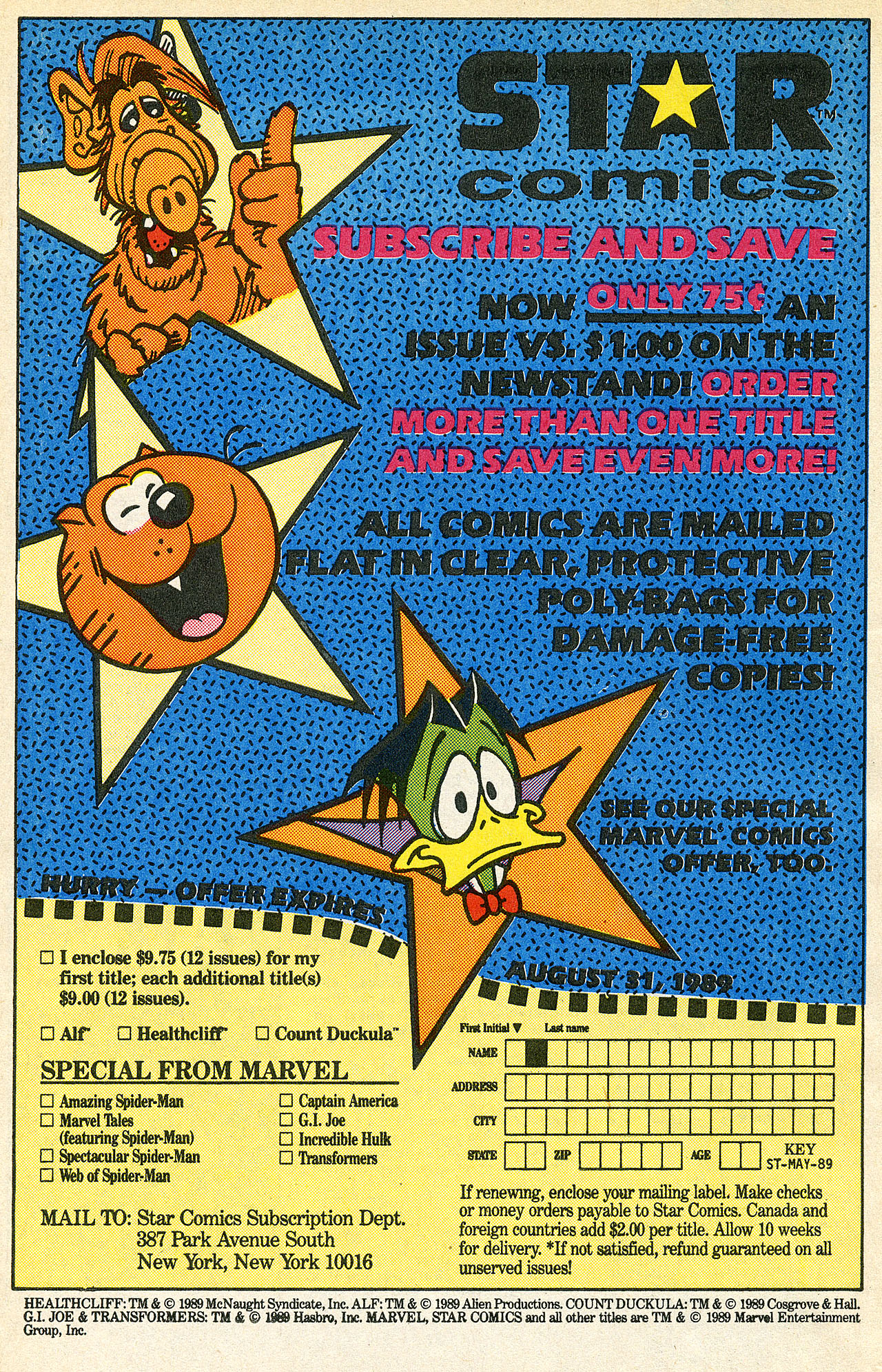 Read online Count Duckula comic -  Issue #6 - 34