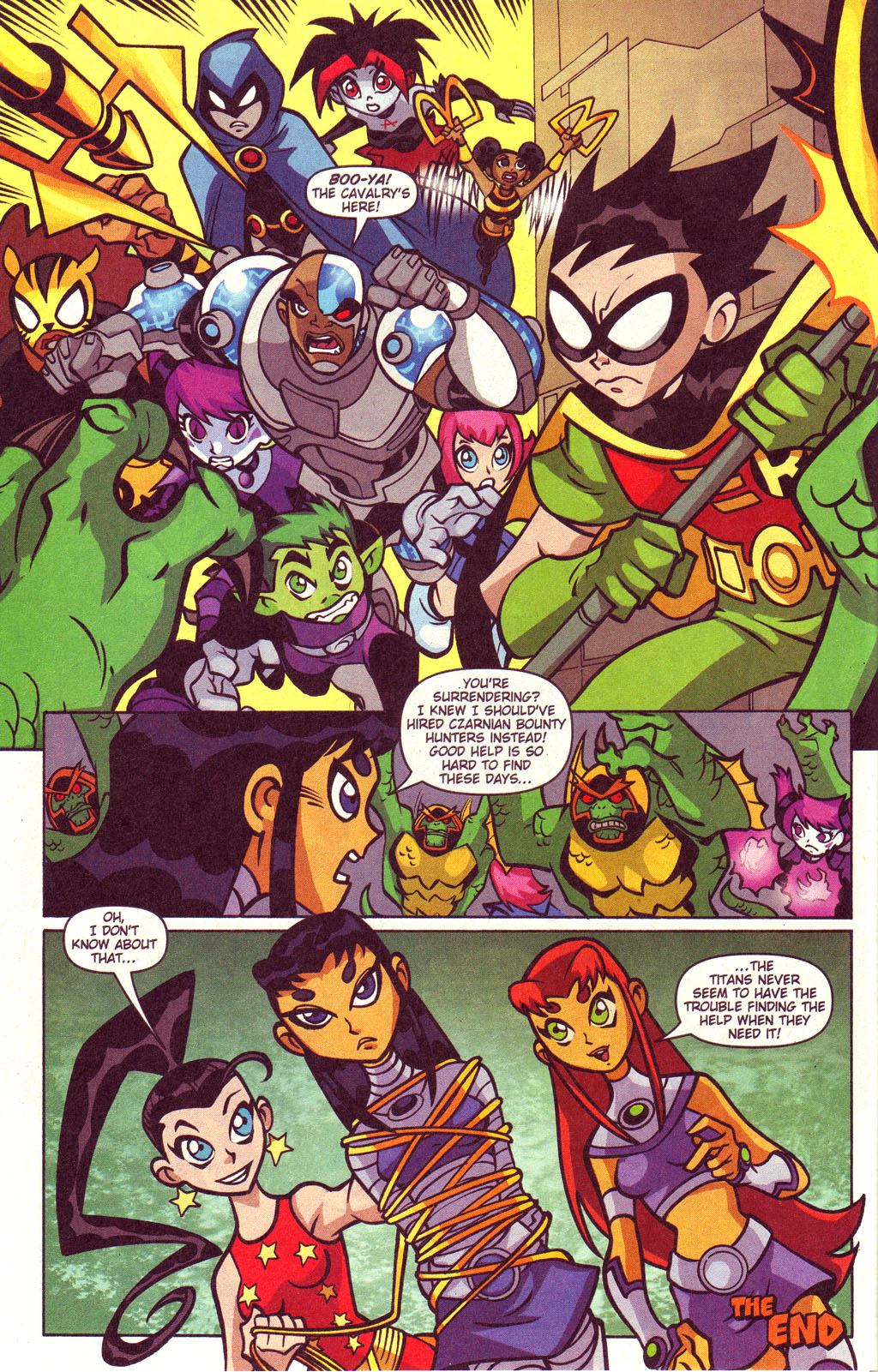 Read online Teen Titans Go! (2003) comic -  Issue #36 - 21