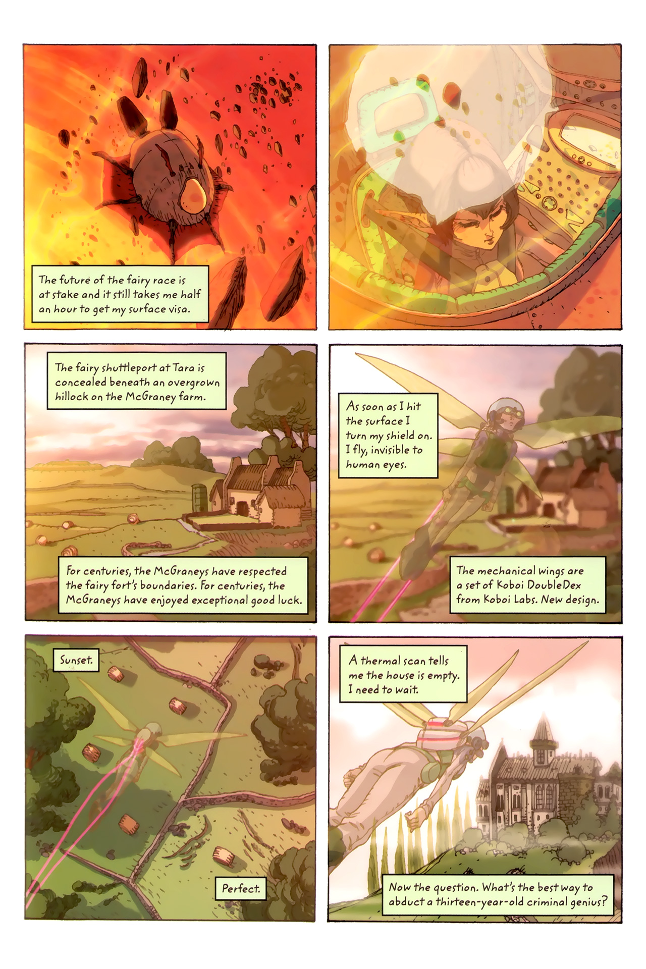 Read online Artemis Fowl: The Arctic Incident comic -  Issue # TPB - 30