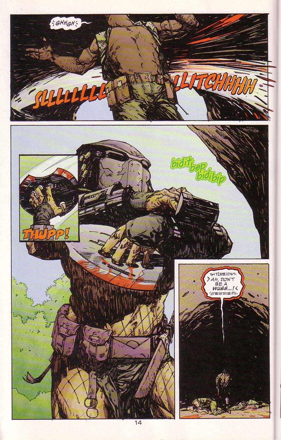 Read online Superman vs. Predator comic -  Issue #3 - 16