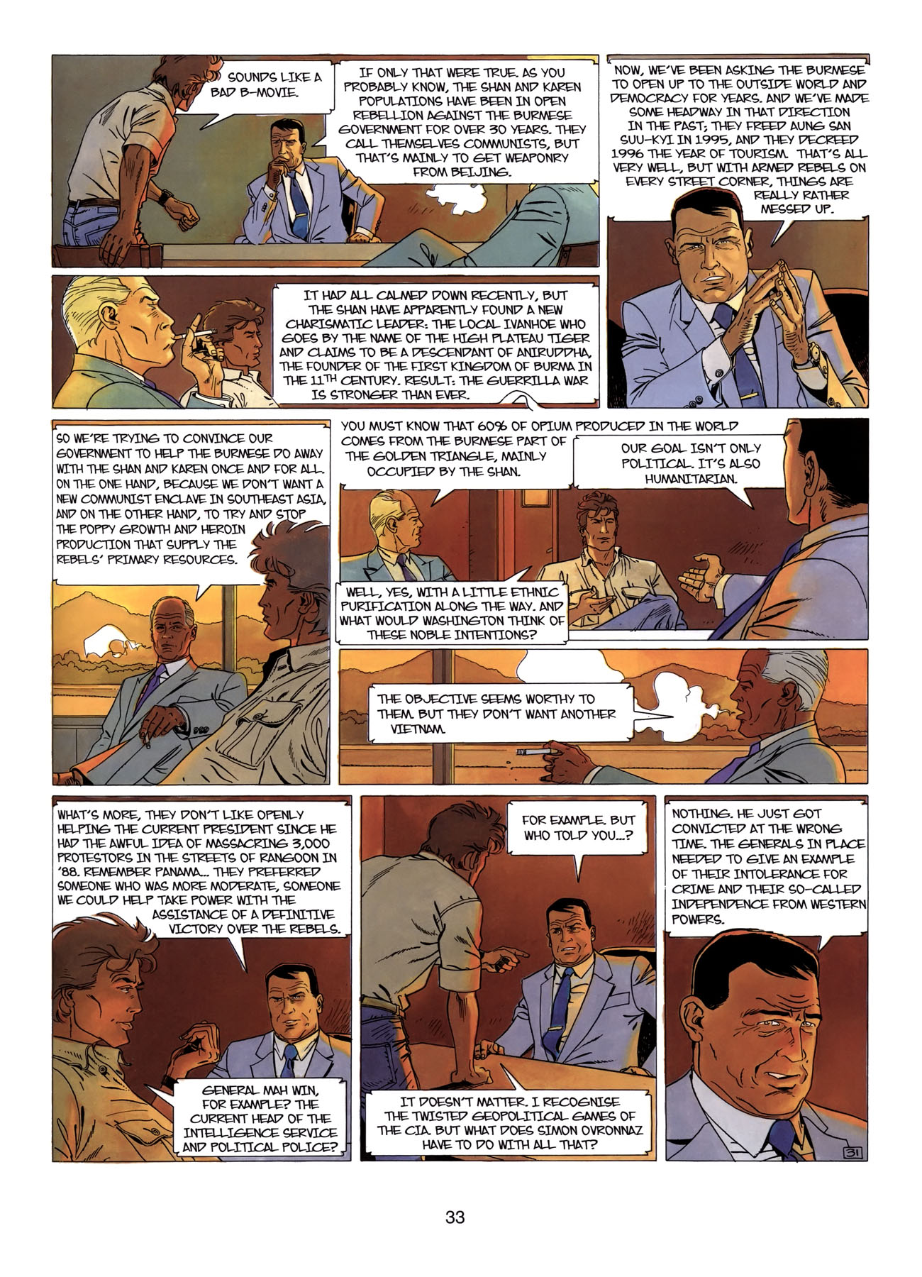 Read online Largo Winch comic -  Issue # TPB 4 - 34