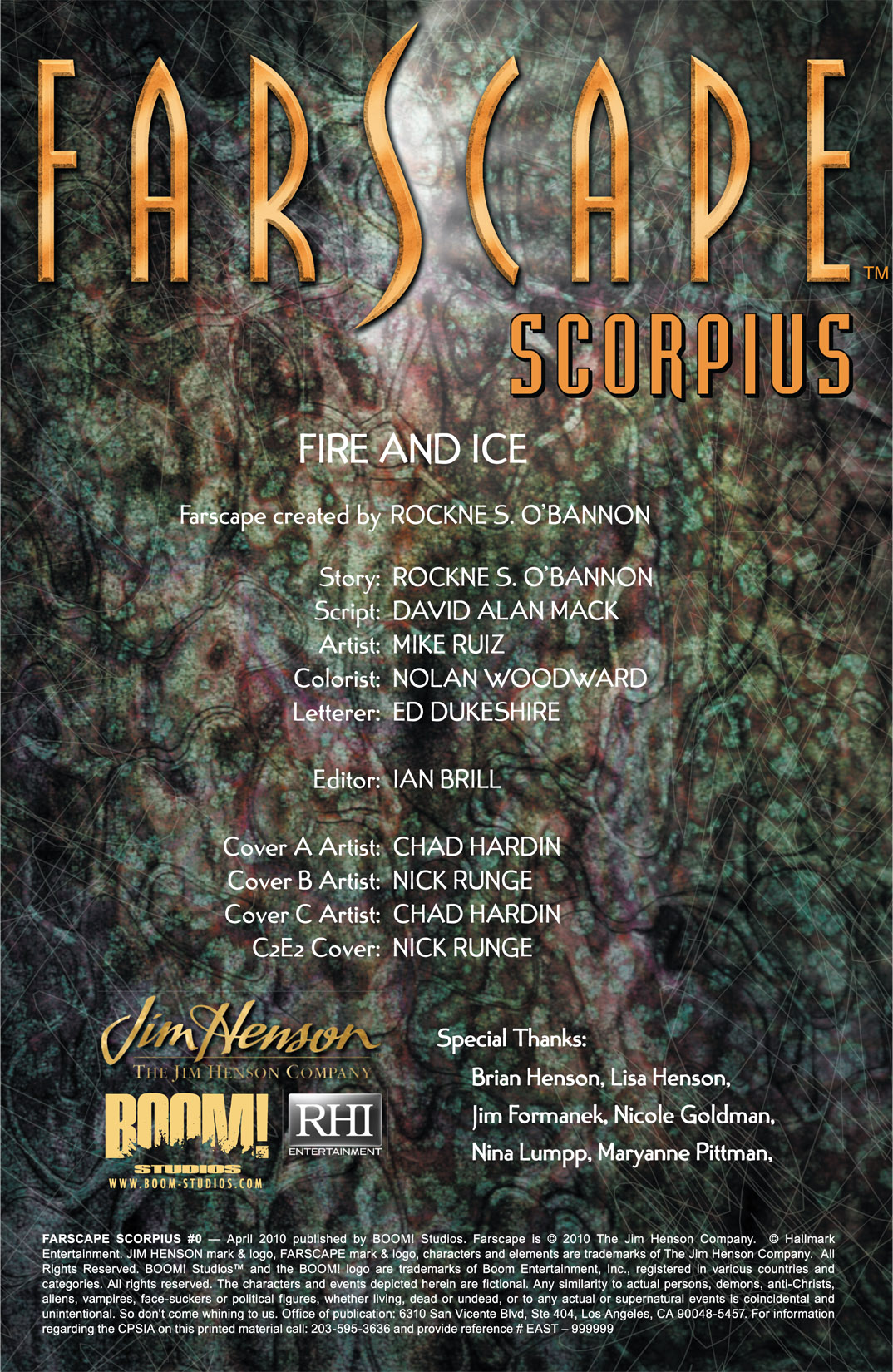 Read online Farscape: Scorpius comic -  Issue #0 - 3