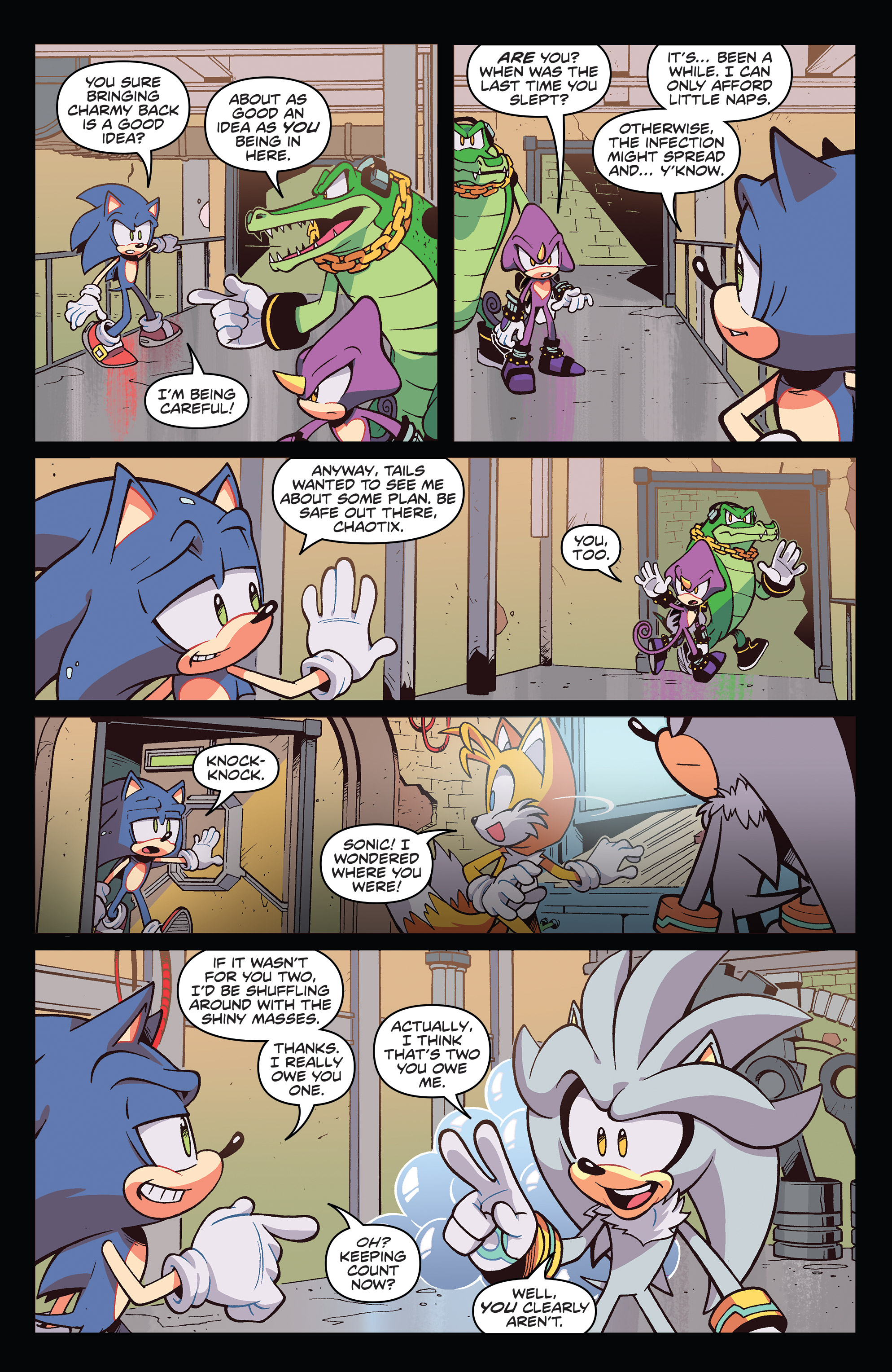 Read online Sonic the Hedgehog (2018) comic -  Issue #20 - 21