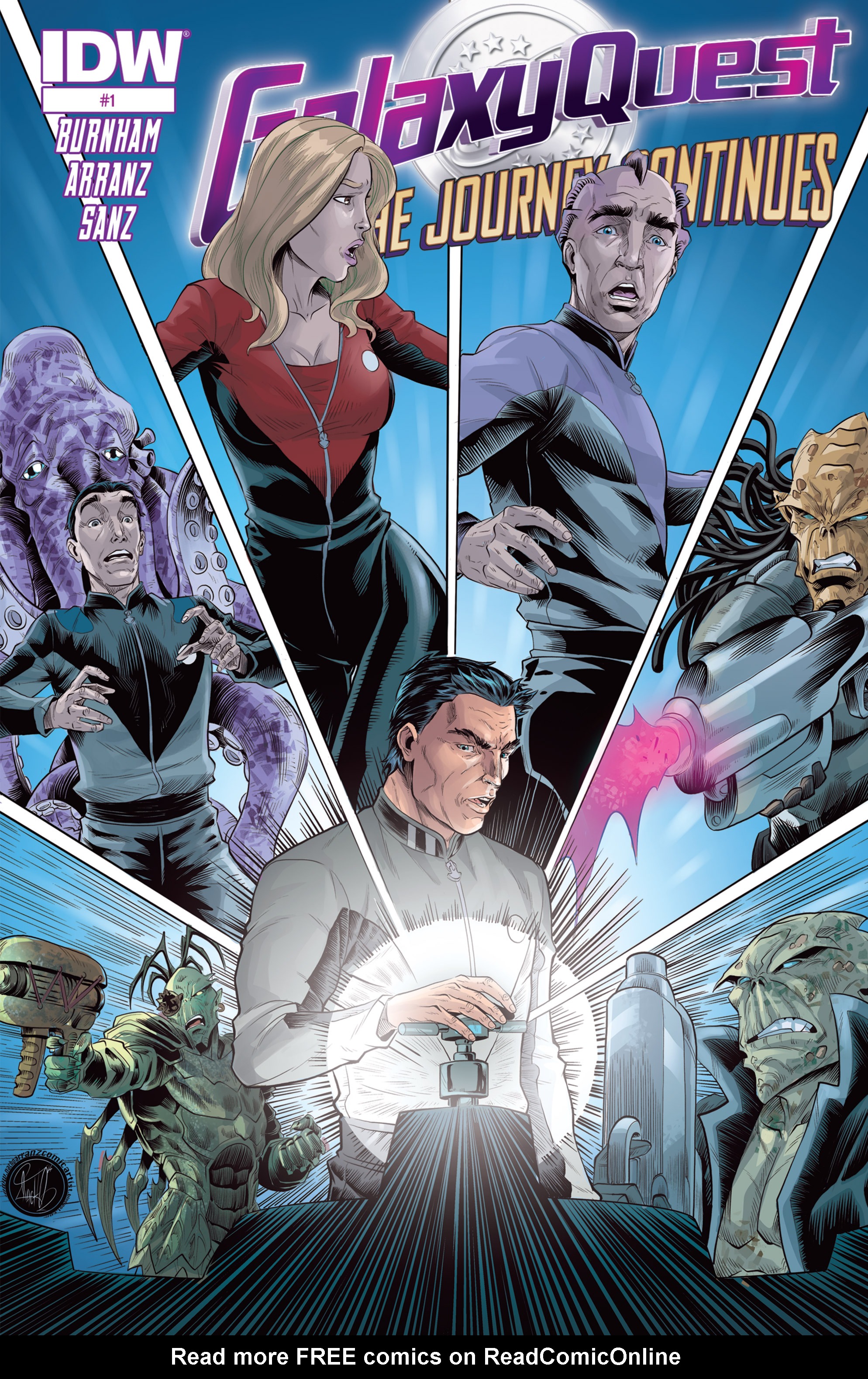 Read online Galaxy Quest: The Journey Continues comic -  Issue #1 - 1