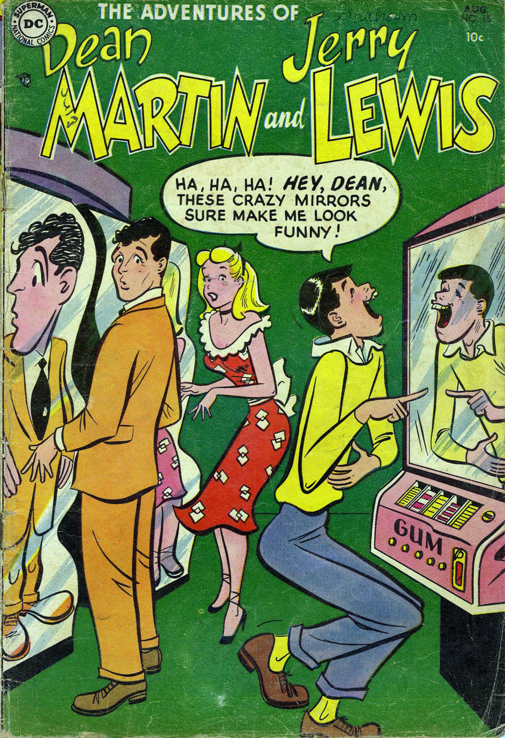 Read online The Adventures of Dean Martin and Jerry Lewis comic -  Issue #15 - 1