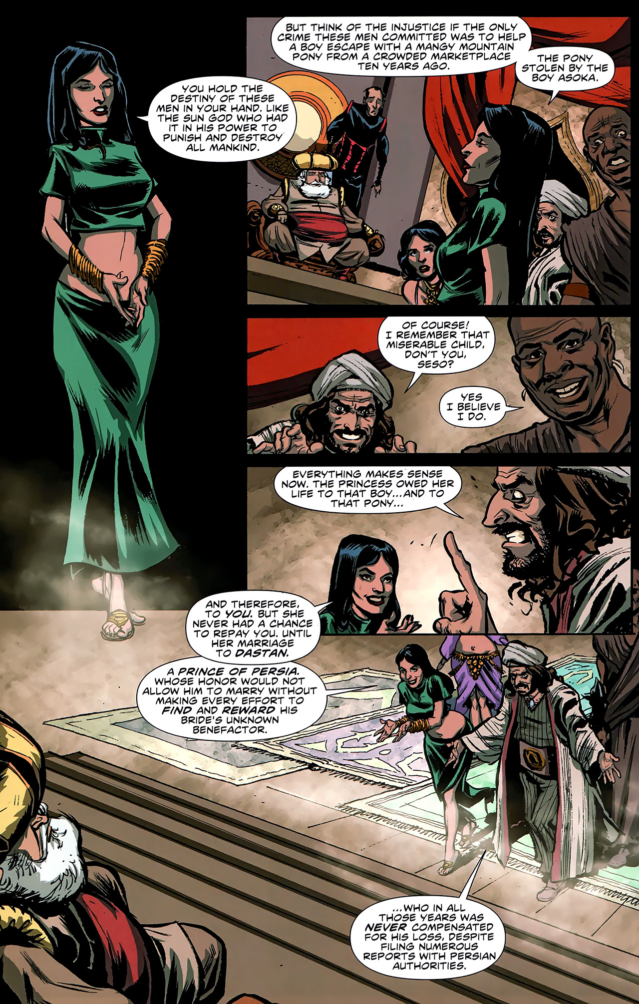 Read online Prince of Persia: Before the Sandstorm comic -  Issue #3 - 30