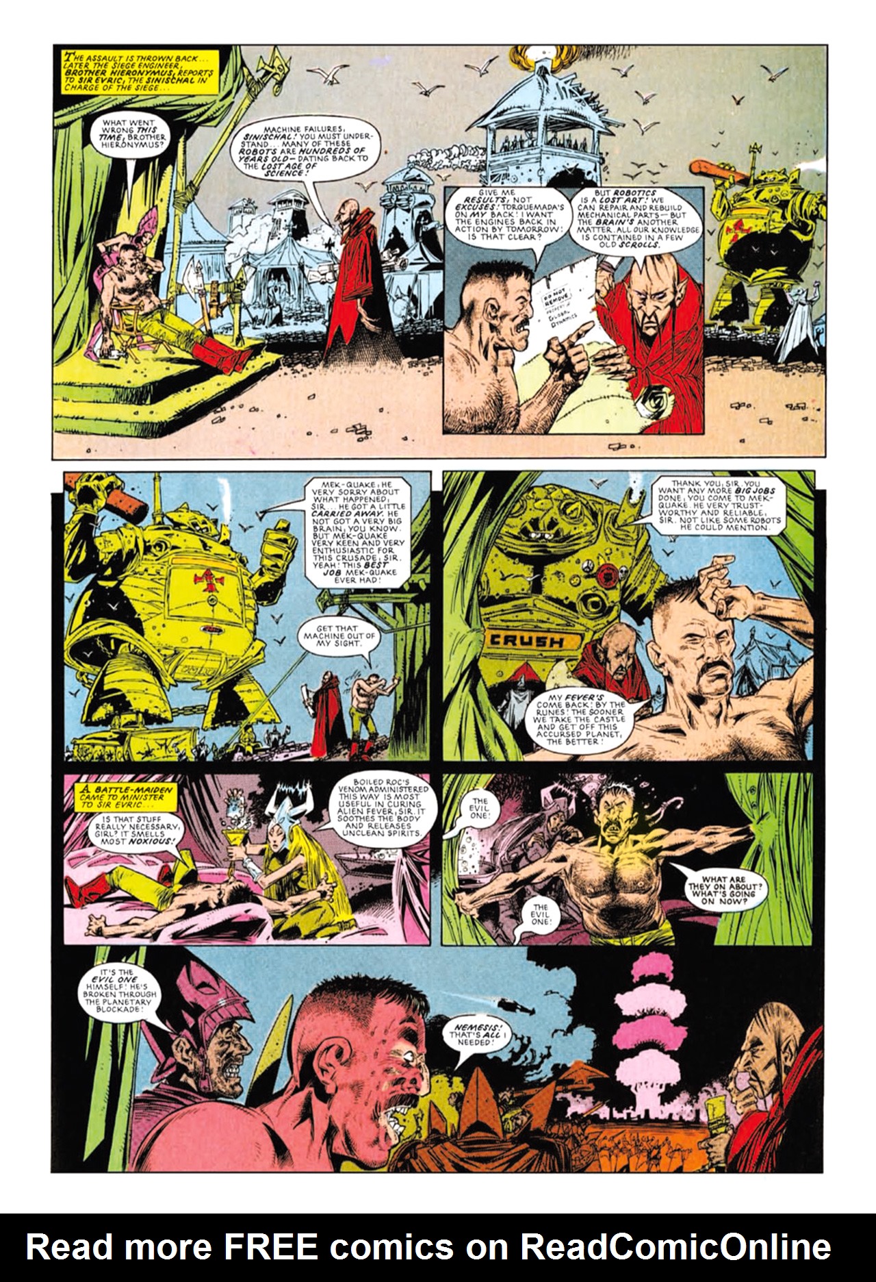 Read online Nemesis The Warlock comic -  Issue # TPB Deviant Edition - 178