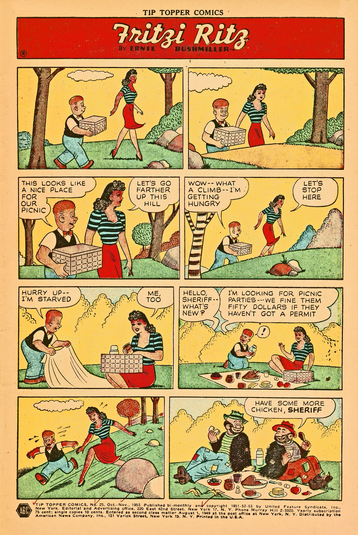 Read online Tip Topper Comics comic -  Issue #25 - 3