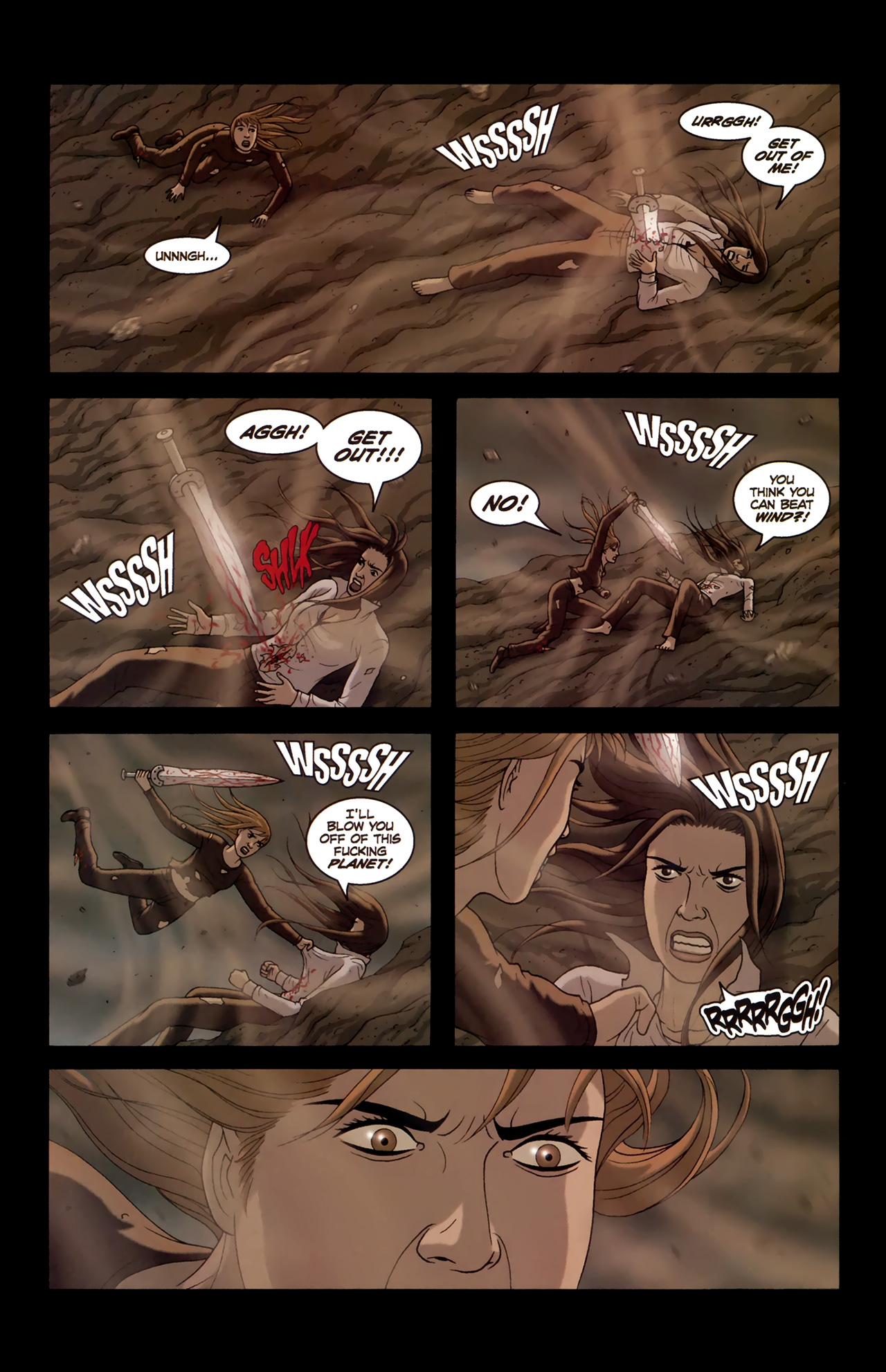 Read online The Sword comic -  Issue #23 - 19