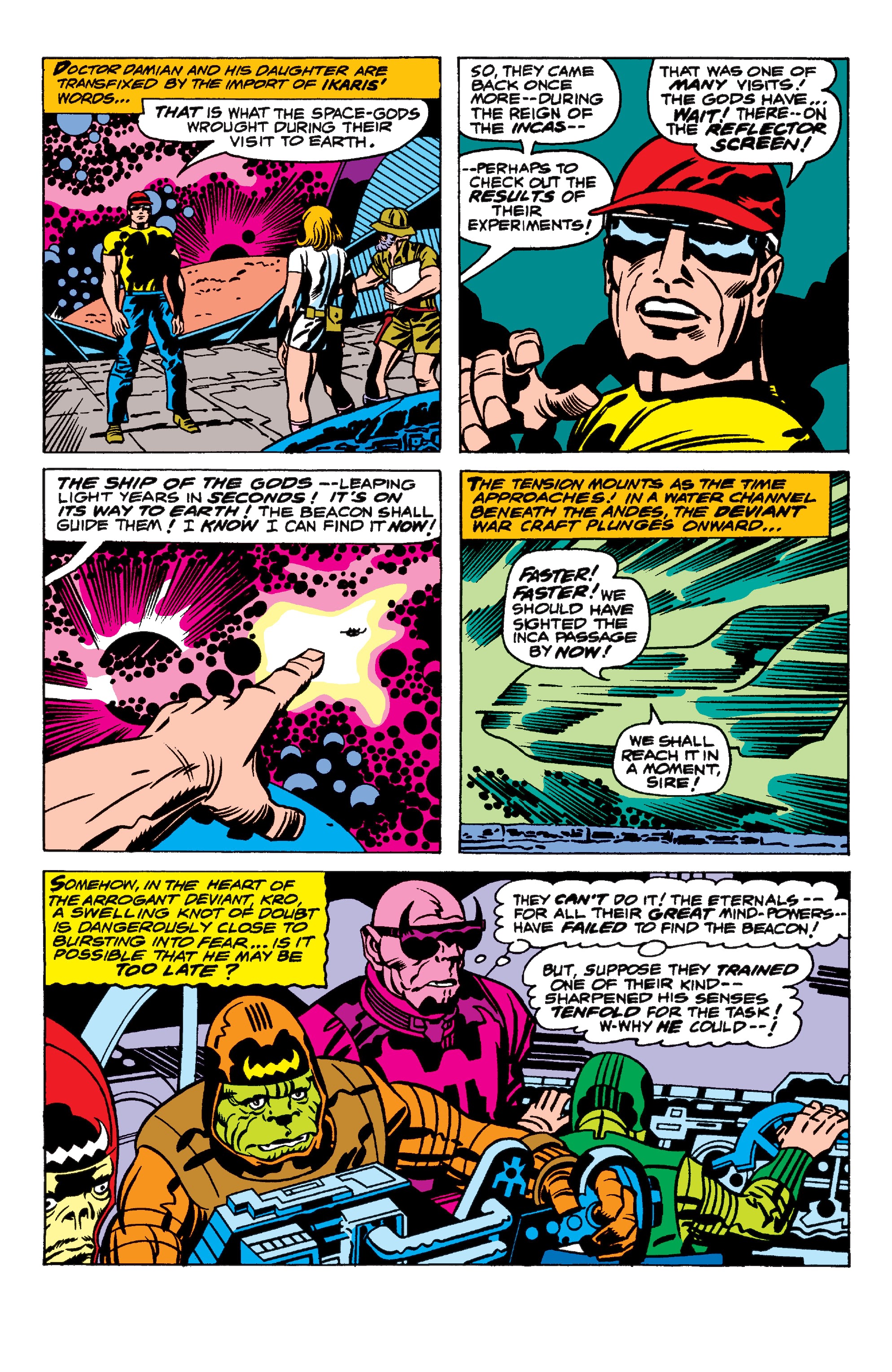 Read online The Eternals by Jack Kirby: The Complete Collection comic -  Issue # TPB (Part 1) - 16
