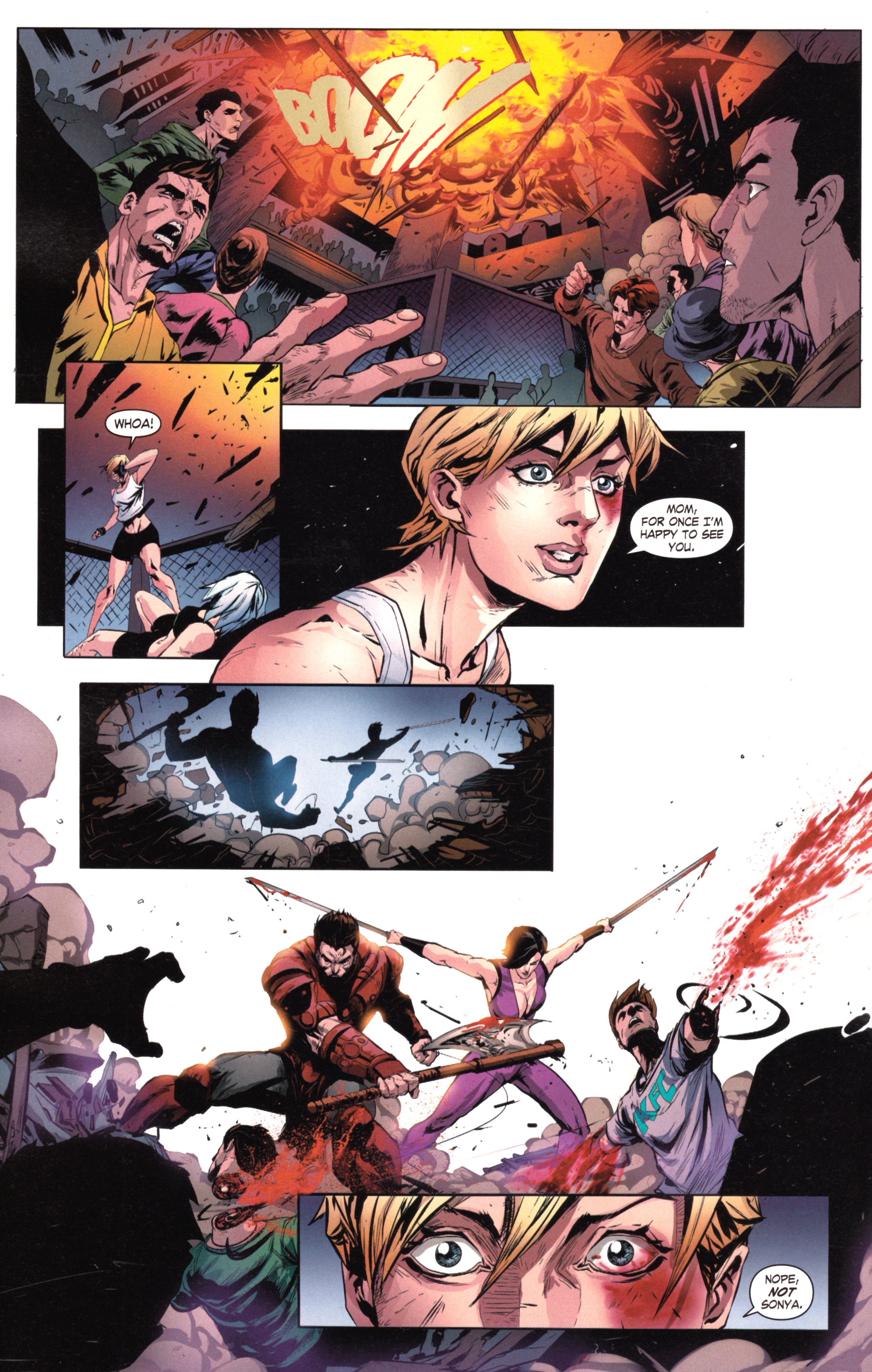 Read online Mortal Kombat X [II] comic -  Issue #2 - 22
