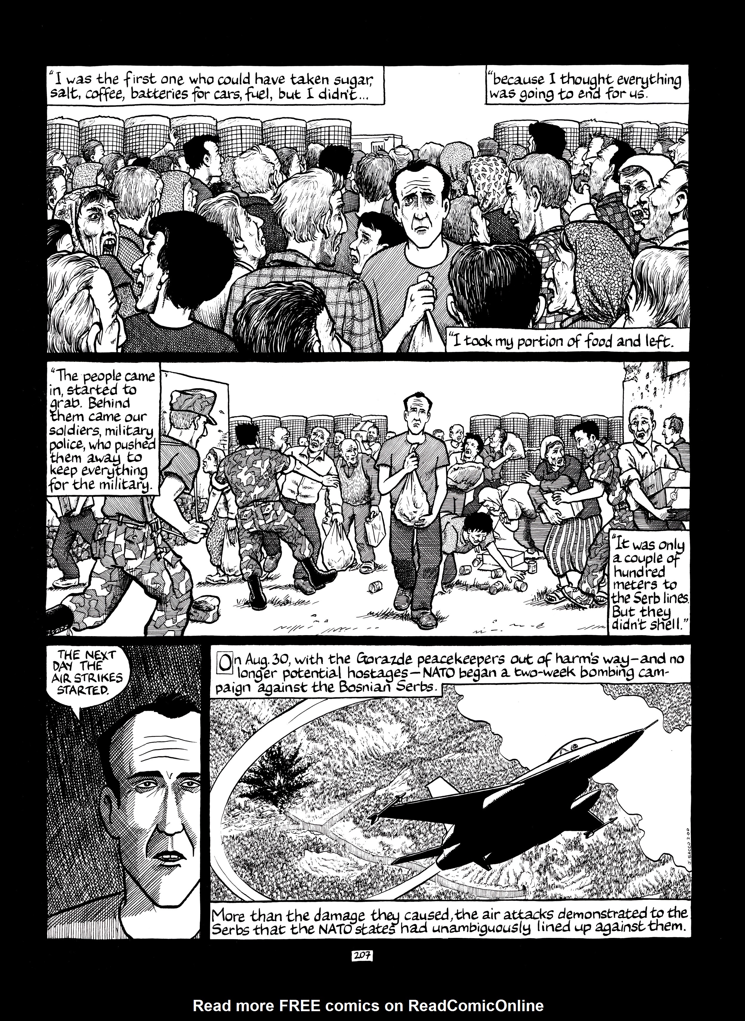 Read online Safe Area Goražde comic -  Issue # TPB (Part 3) - 48