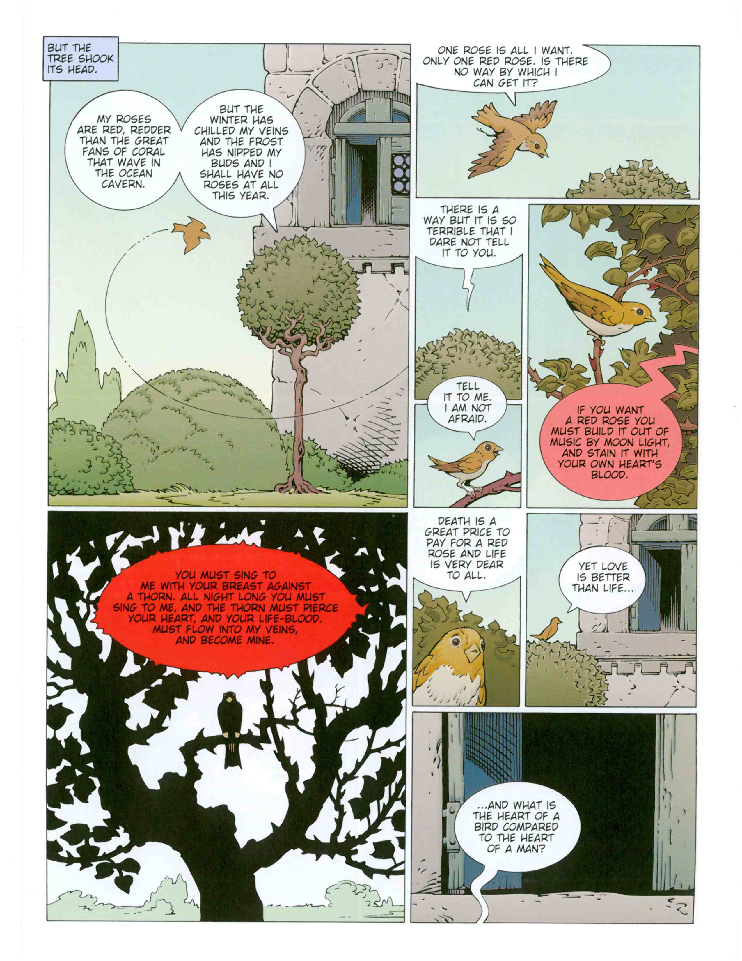 Read online Fairy Tales of Oscar Wilde comic -  Issue #4 - 24