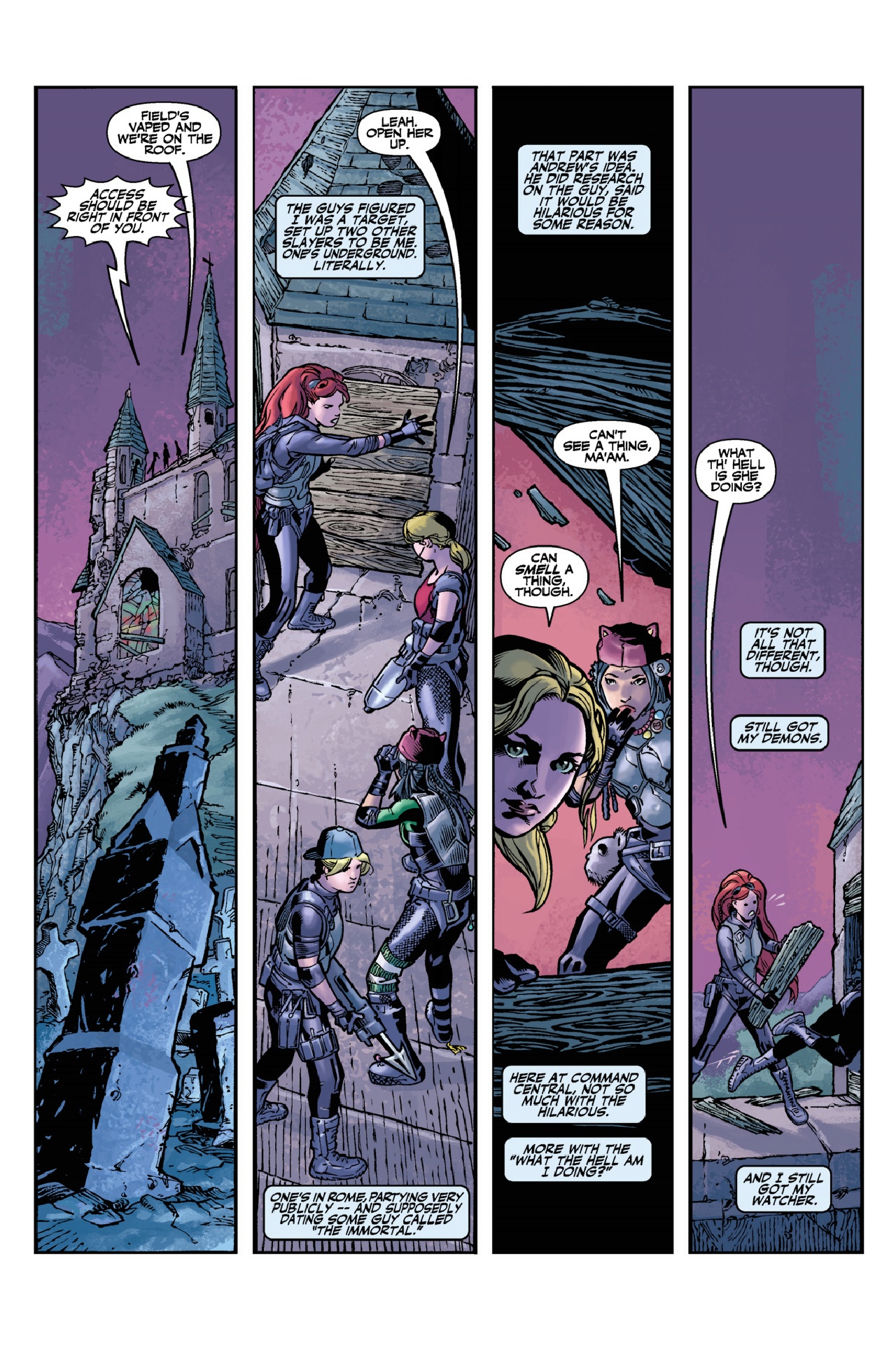 Read online Buffy the Vampire Slayer Season Eight comic -  Issue #1 - 7