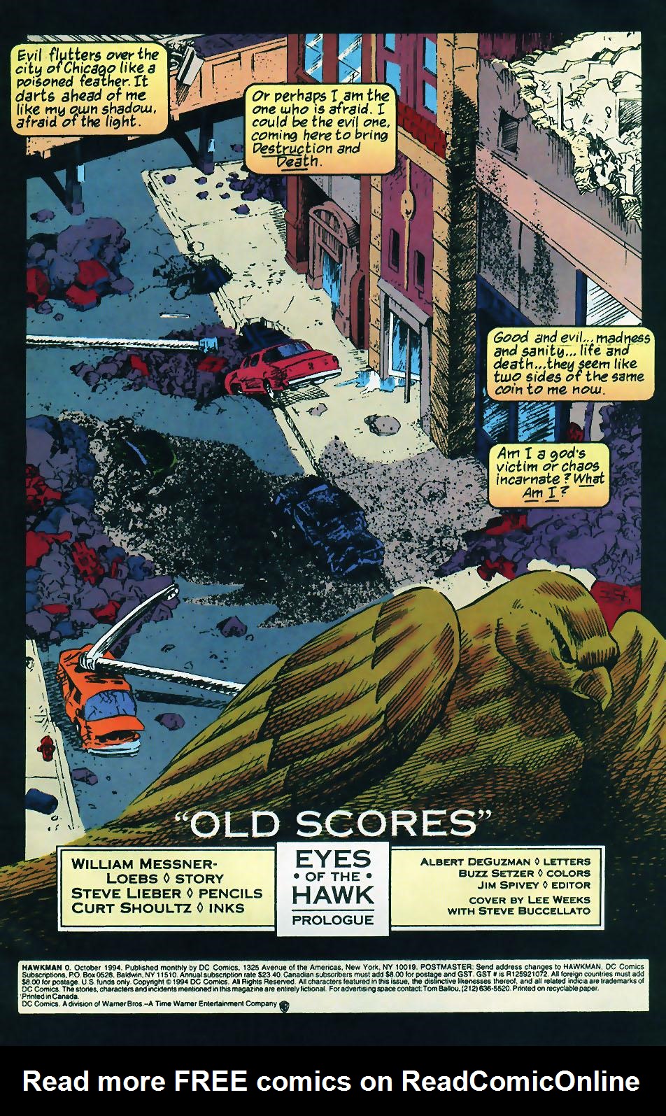 Hawkman (1993) Issue #0 #3 - English 2
