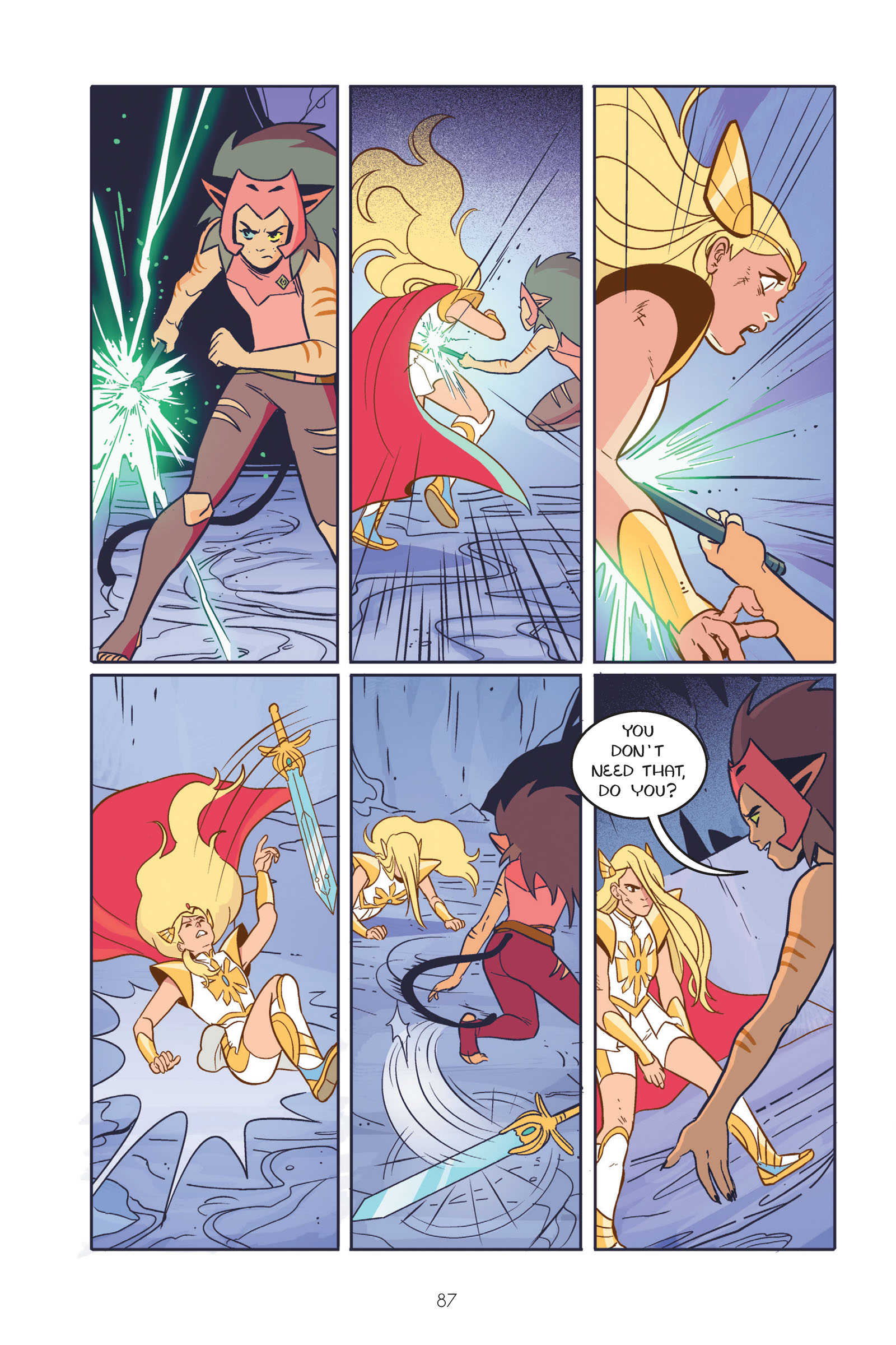 Read online She-Ra and the Princesses of Power: Legend of the Fire Princess comic -  Issue # TPB - 89