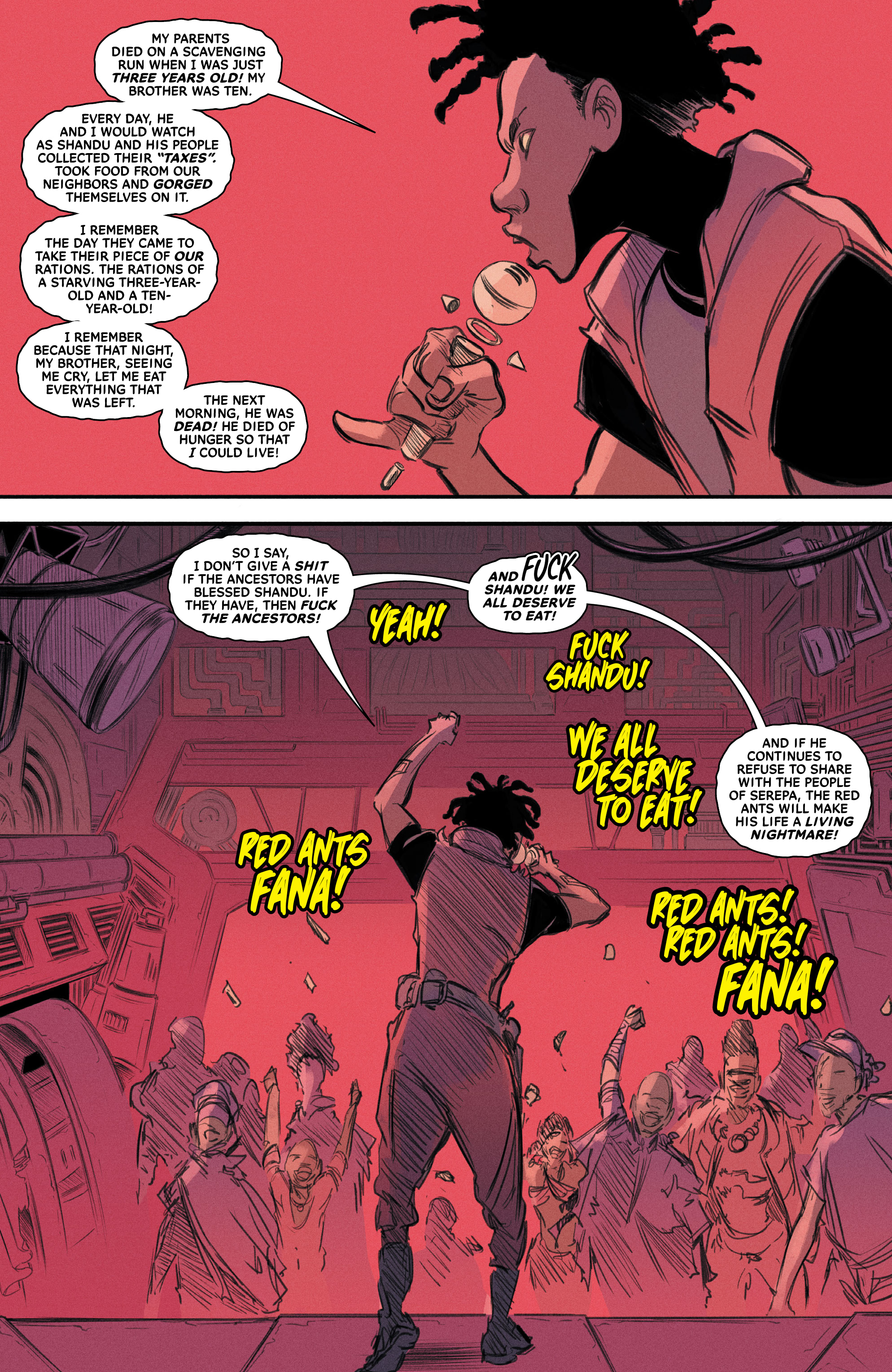 Read online Land of the Living Gods comic -  Issue #4 - 5