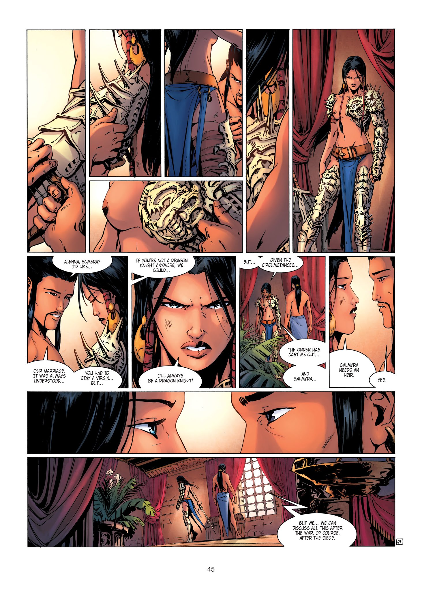 Read online Chronicles of the Dragon Knights comic -  Issue #13 - 45