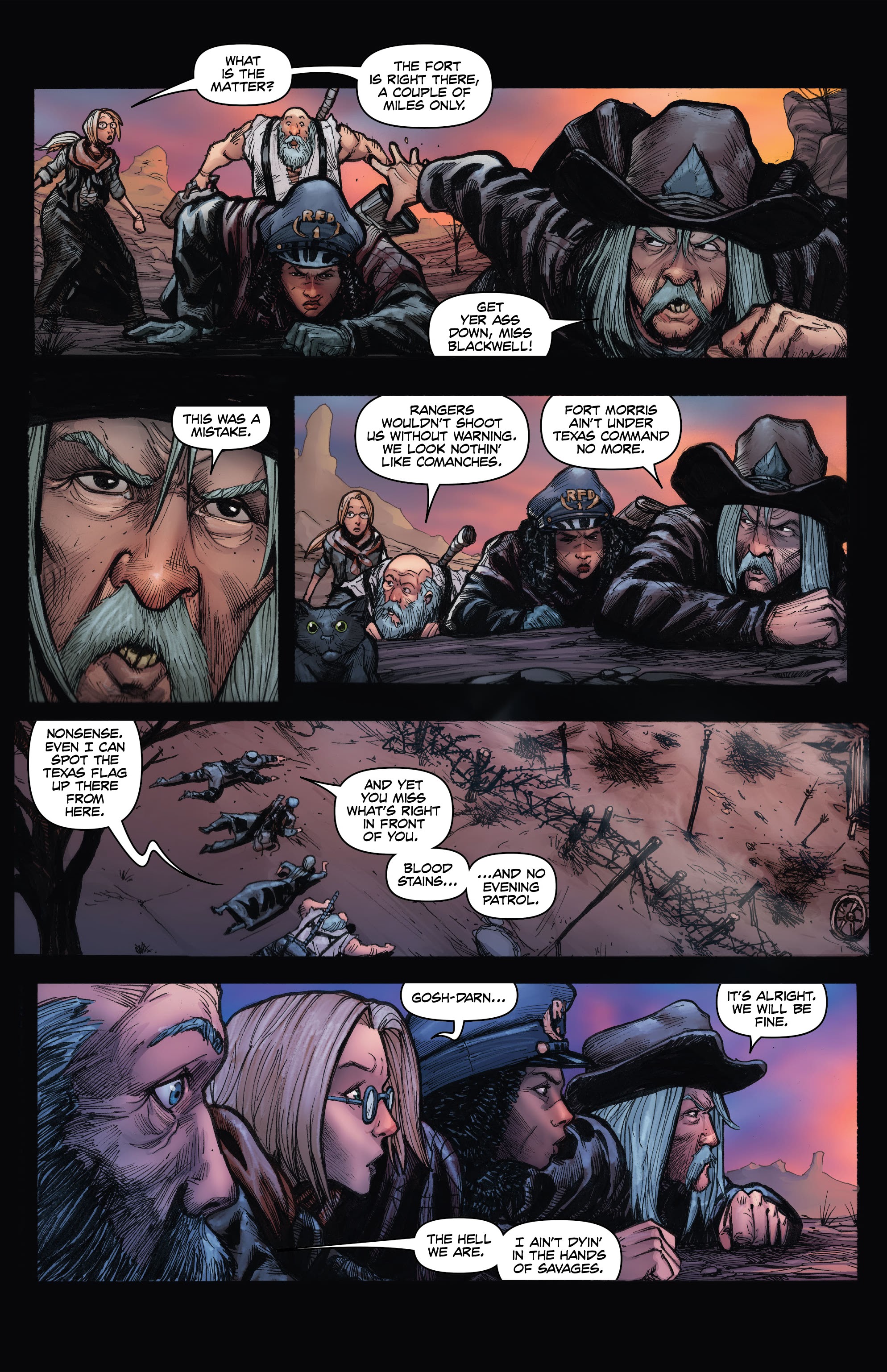 Read online The Few and Cursed: Shadow Nation comic -  Issue # TPB - 51