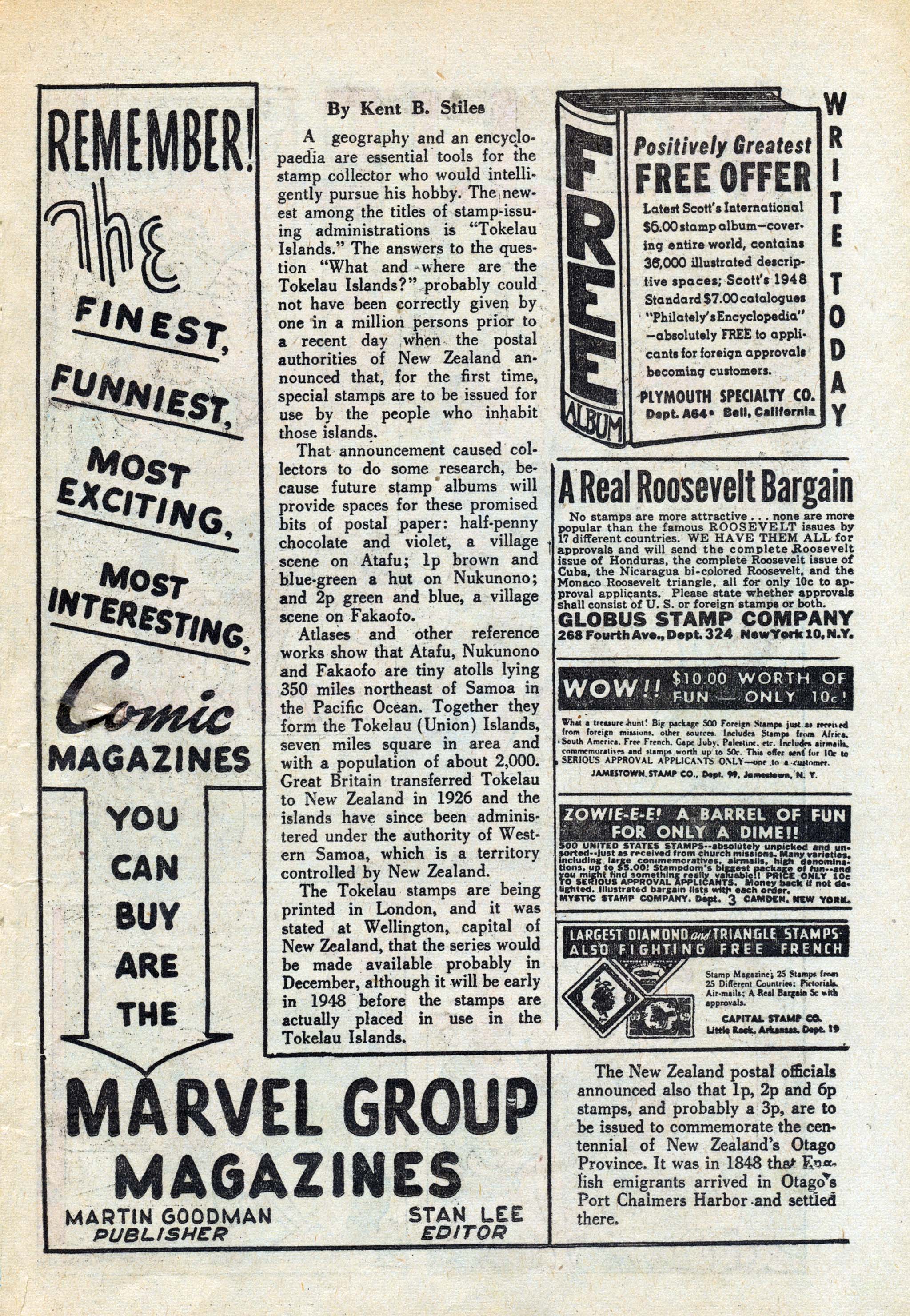 Read online Jeanie Comics comic -  Issue #18 - 19