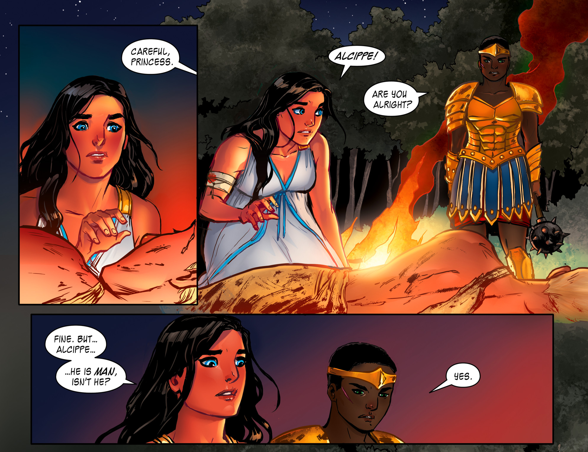 Read online The Legend of Wonder Woman (2015) comic -  Issue #6 - 6