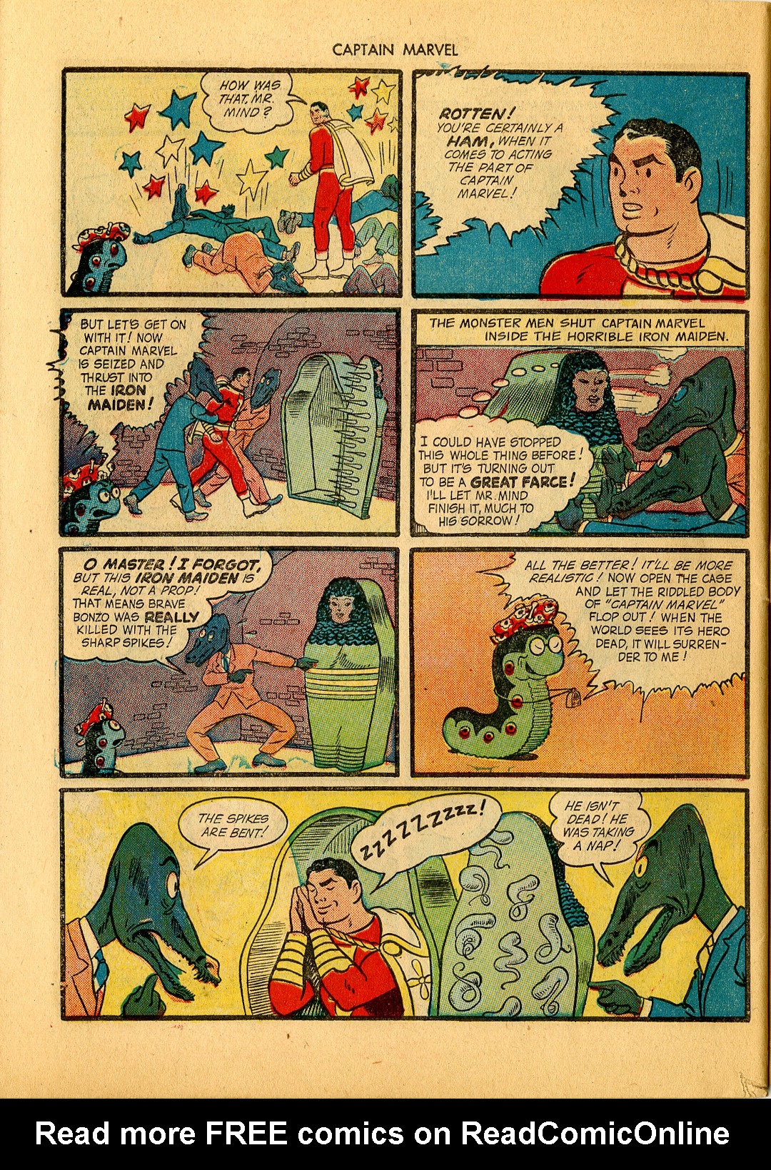 Read online Captain Marvel Adventures comic -  Issue #39 - 46
