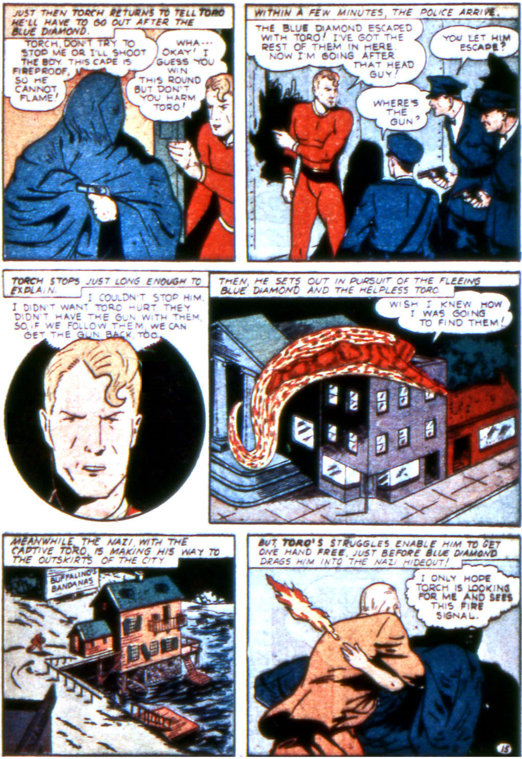 Read online The Human Torch (1940) comic -  Issue #11 - 38