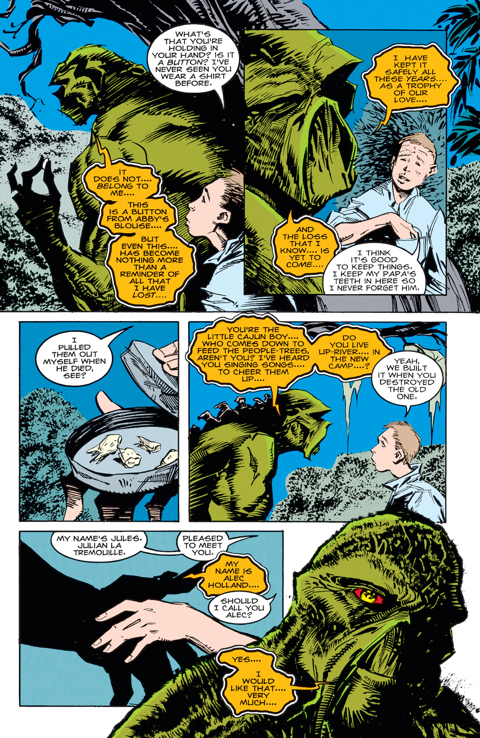 Read online Swamp Thing (1982) comic -  Issue # _TPB - Trial by Fire - 58