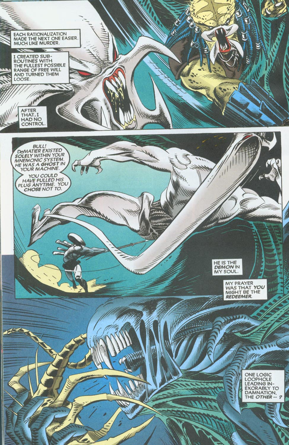 Read online Aliens/Predator: The Deadliest of the Species comic -  Issue #12 - 22