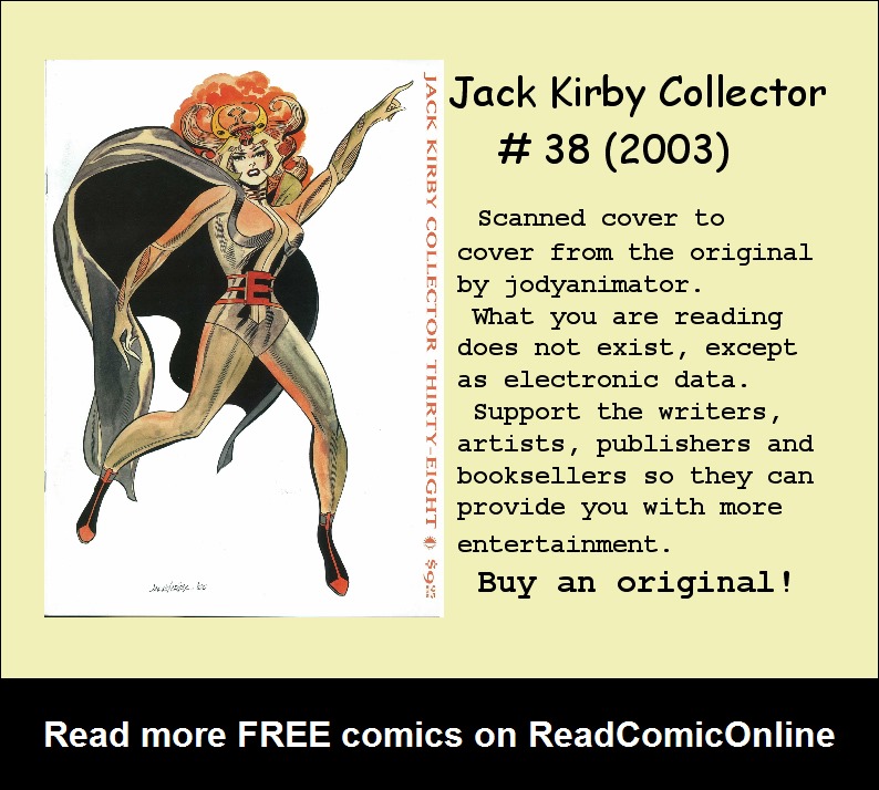 Read online The Jack Kirby Collector comic -  Issue #38 - 86